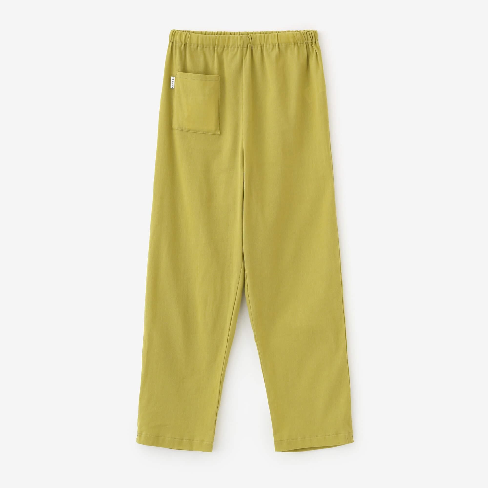 Chizimi Cotton 40/40 Skinny Pants / Willow Leaf Color