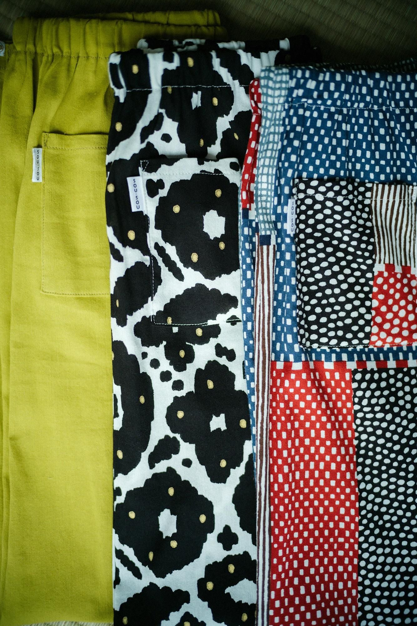 Chizimi Cotton 40/40 Skinny Pants / Willow Leaf Color