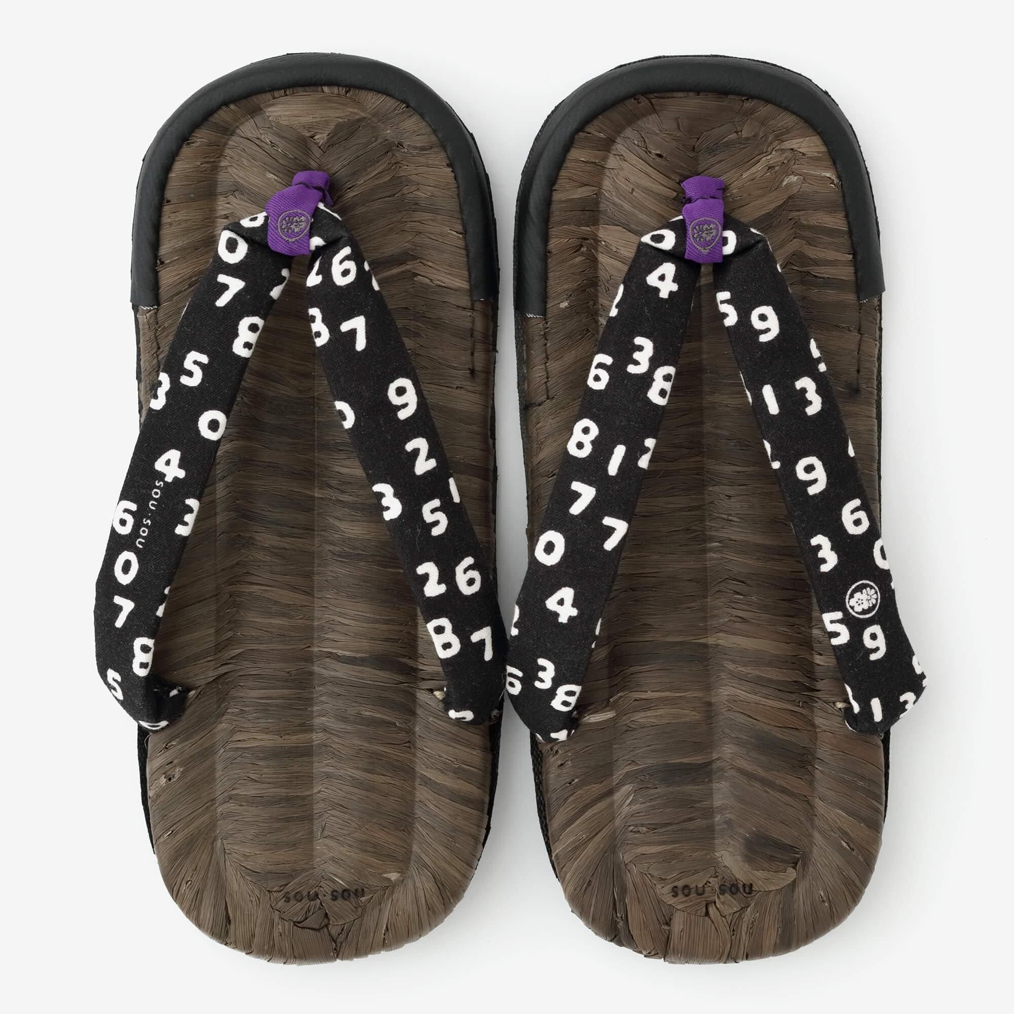 草履あさぶら 烏表/SO-SU-U昆(こん) 濡羽色(ぬればいろ)