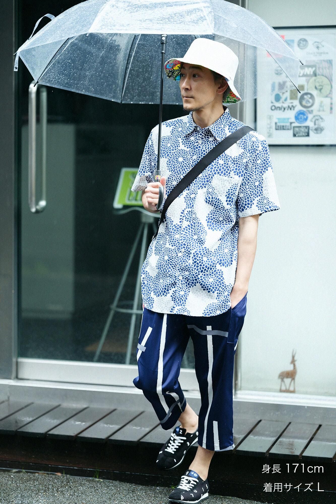 Takashima Jiji 20/20 Kurzarmshirt/Chrysanthemum Seifu