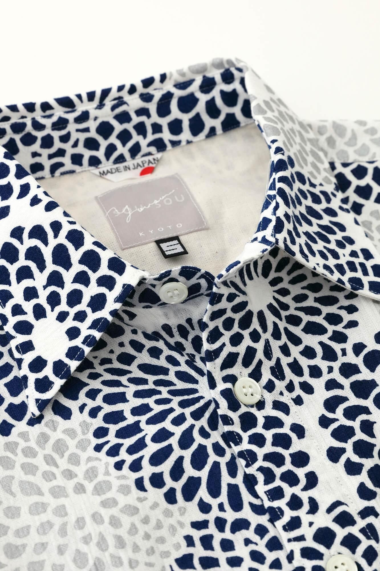 Takashima Jiji 20/20 Kurzarmshirt/Chrysanthemum Seifu