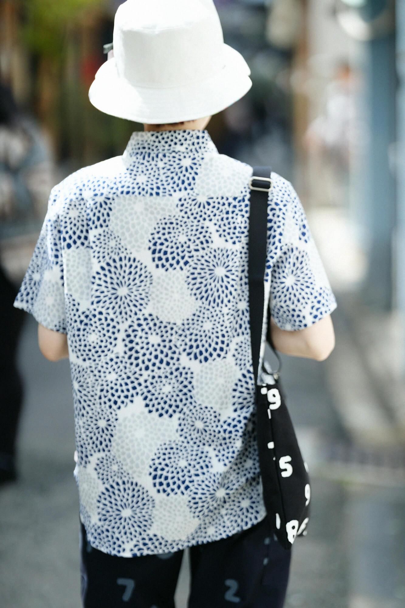 Takashima Jiji 20/20 Kurzarmshirt/Chrysanthemum Seifu