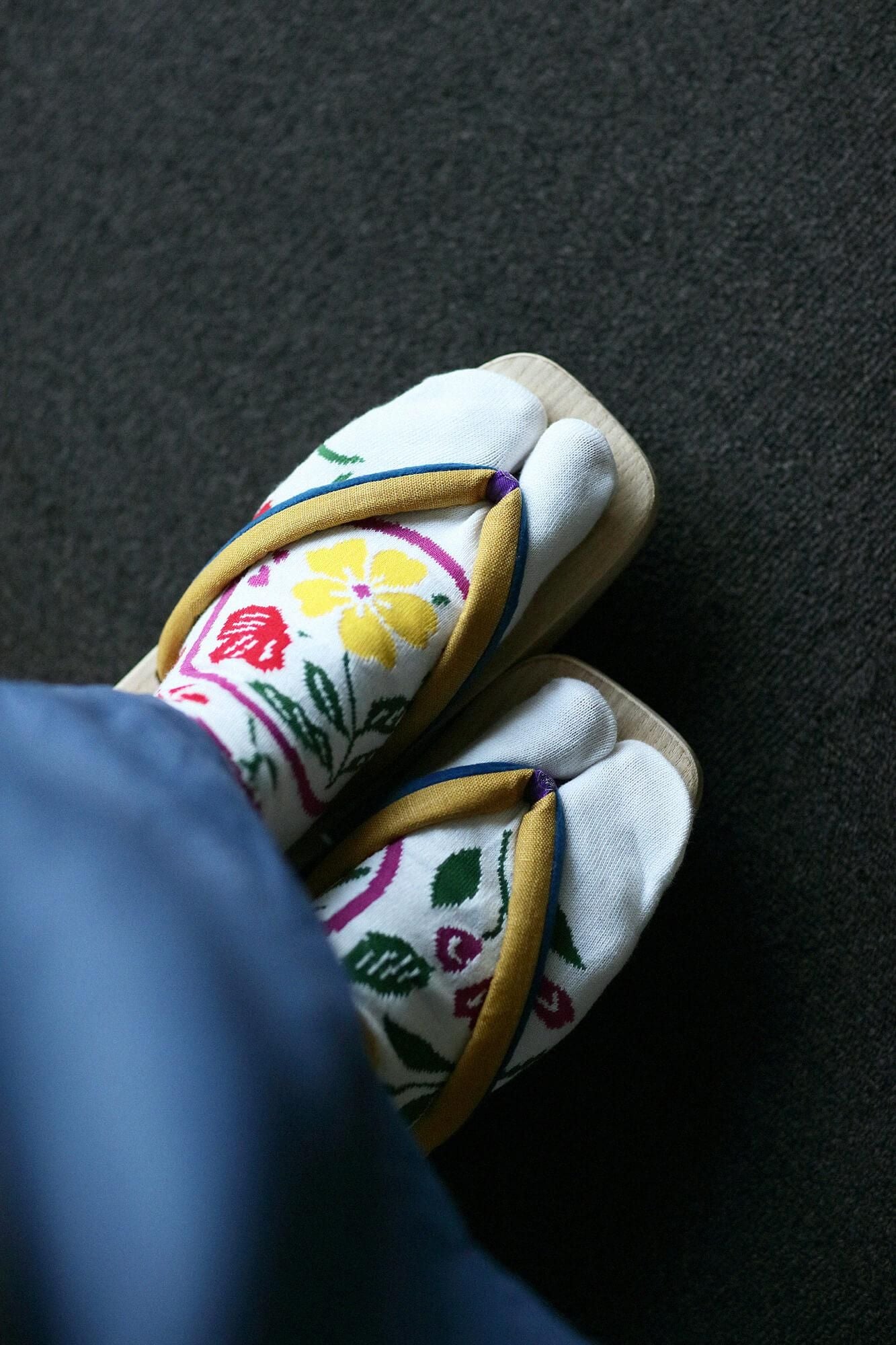 足袋下(普通丈)/桃山桜(ももやまざくら)【女性用のみ】