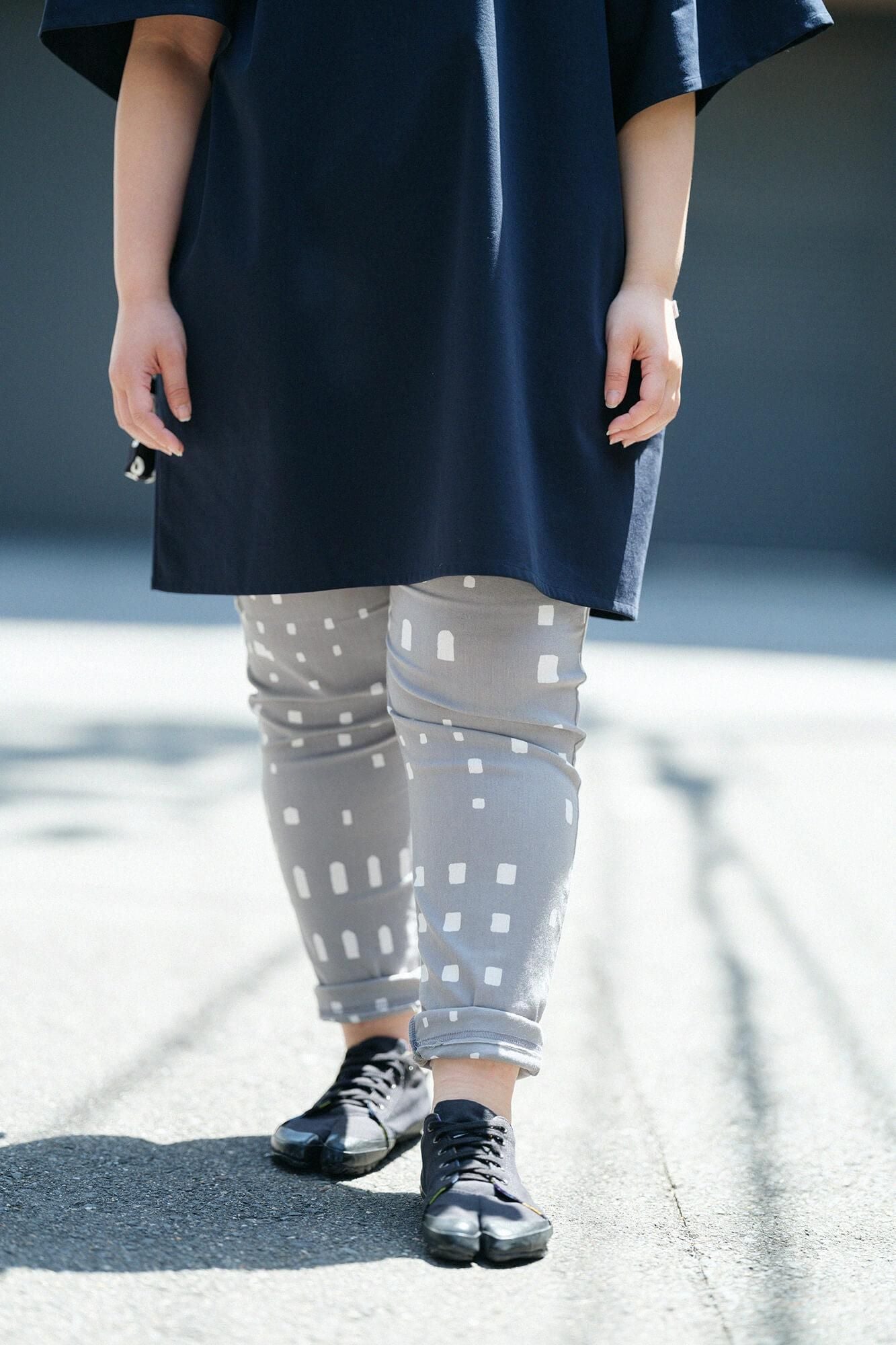 Takashima Chiku 40/40绑腿裤/窗户(Mado)