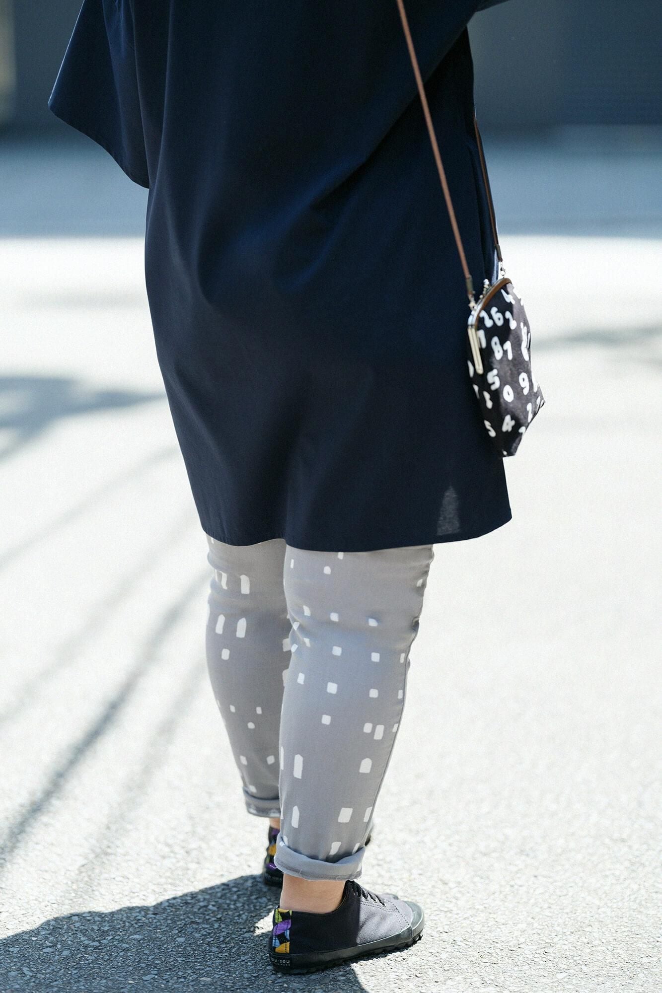 Takashima Chiku 40/40绑腿裤/窗户(Mado)