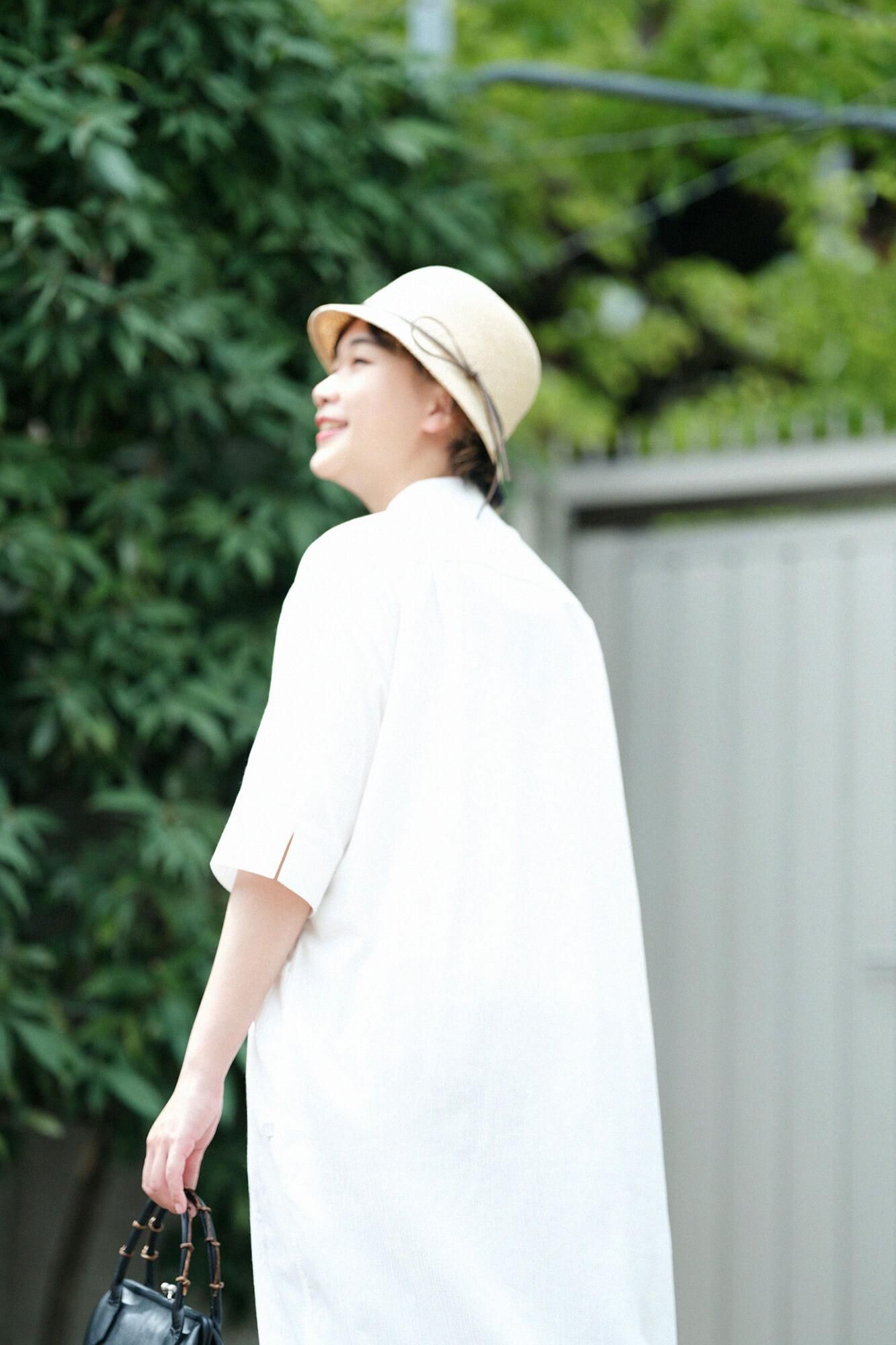 Shiji Takashima 20/20 H.N. Grand 衬衫连衣裙 6/4 袖/Tsukumo