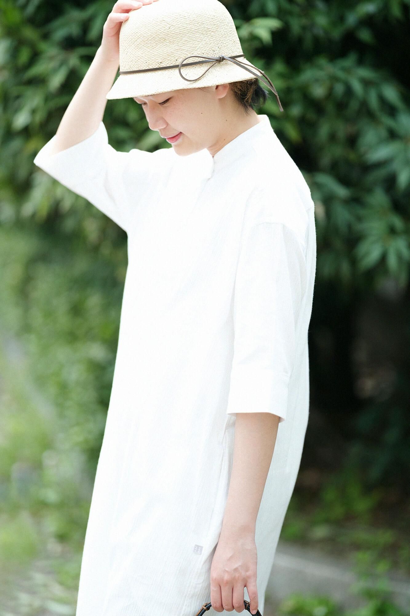 Shiji Takashima 20/20 H.N. Grand 衬衫连衣裙 6/4 袖/Tsukumo