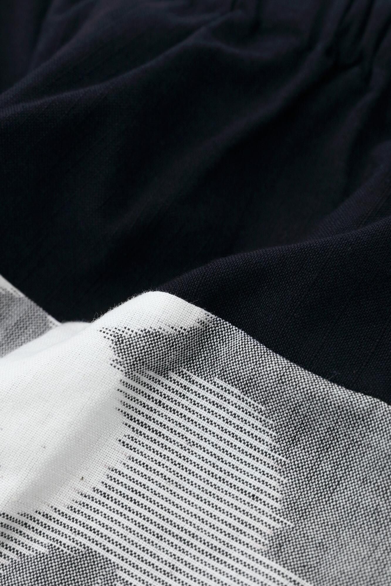 Kurume Kasuri obi Monpe/Hanagasane Mokuhai(Mokuhai)2