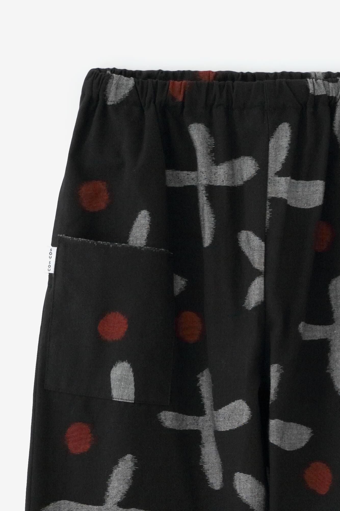 kurume kasuri褶皱蒙佩斯/suzushiro草湿羽毛颜色(nuzairo)