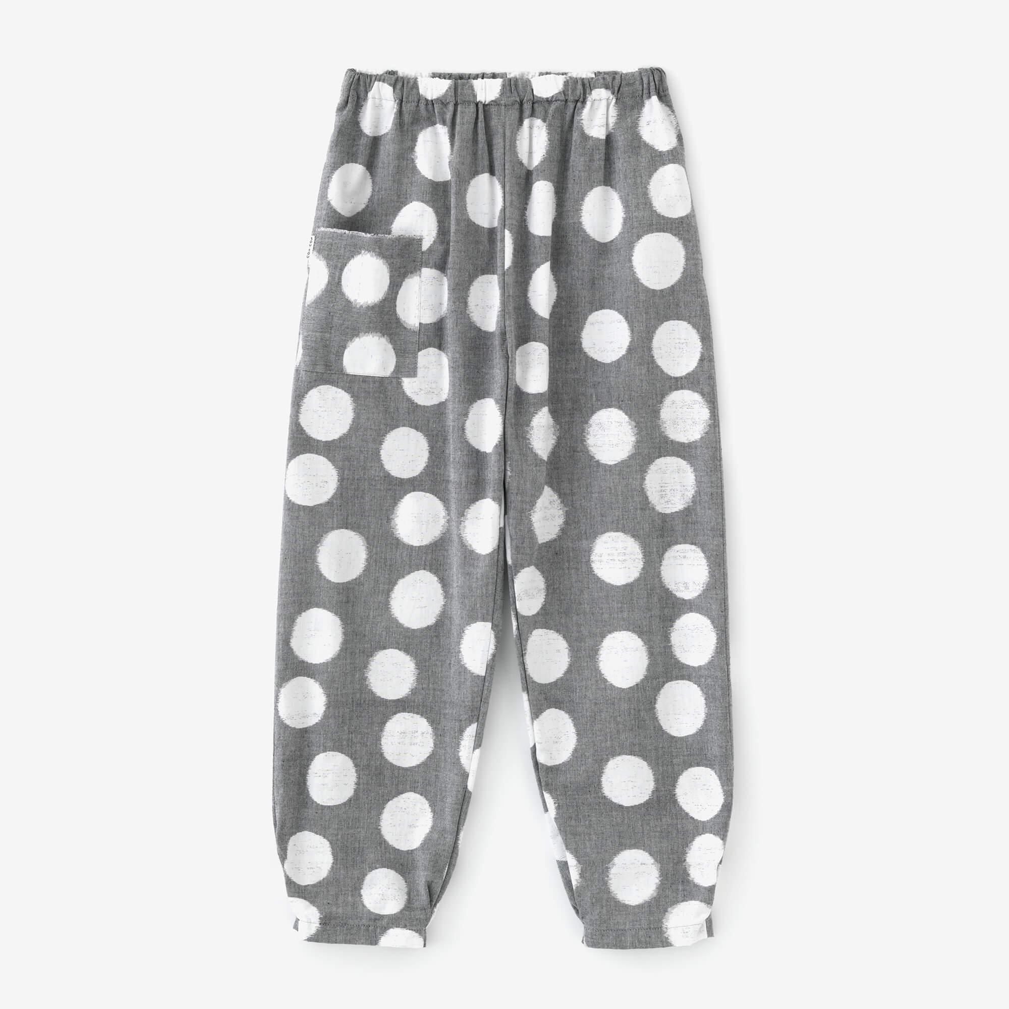 kurume kasuri折叠monpe/suigyoku mokuhai(Mokuhai)