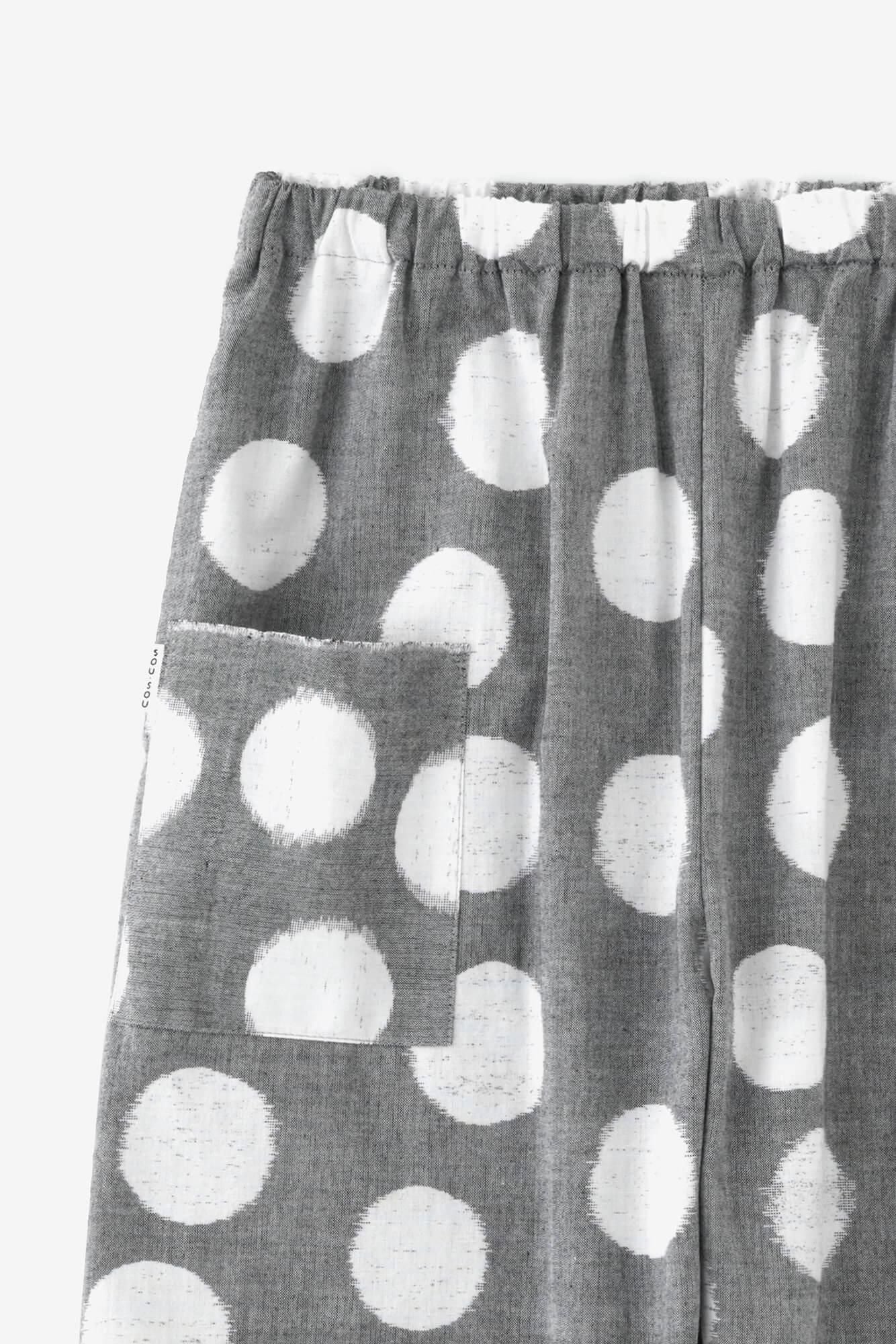 kurume kasuri折叠monpe/suigyoku mokuhai(Mokuhai)