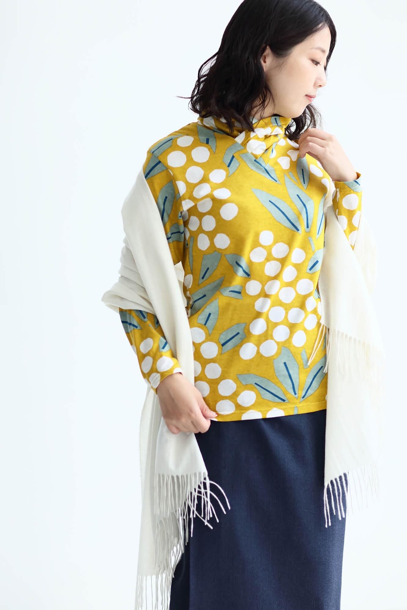 Baby Cash (R) Gauze Stole / Ecru