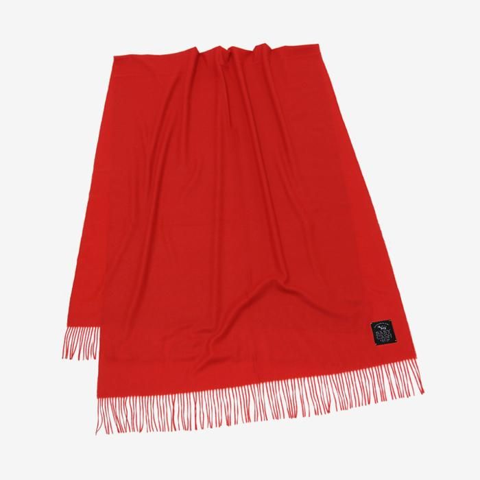 Baby Cash (R) Gauze Stole / Bright Red