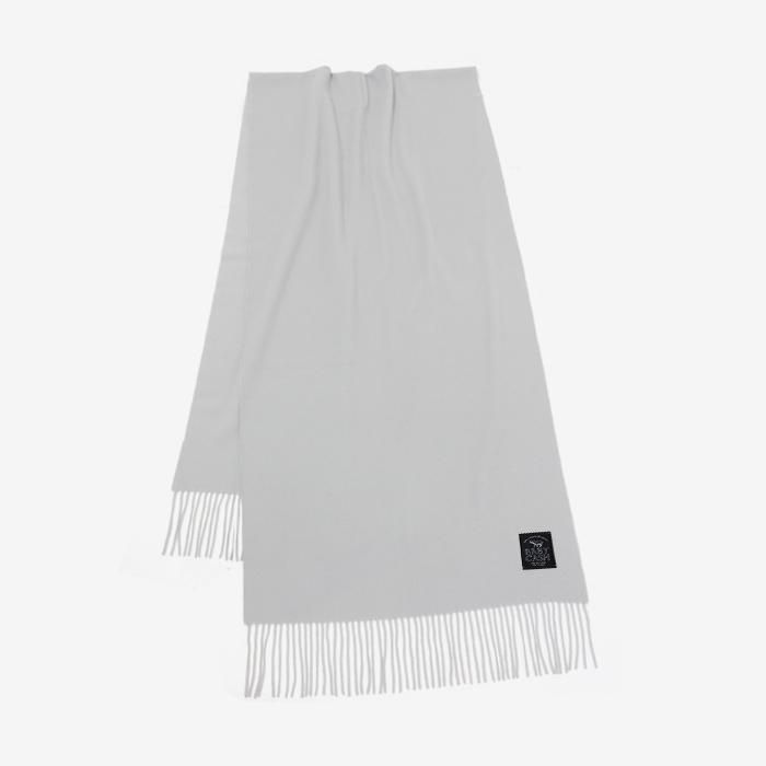 Babycash(R) Long Muffler / Silver Grey