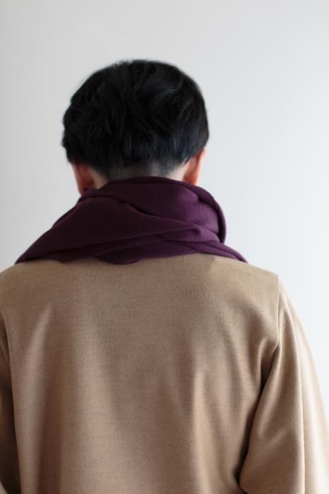 ベビーキャッシュ(R) ロングマフラー/濃紫(こきむらさき)