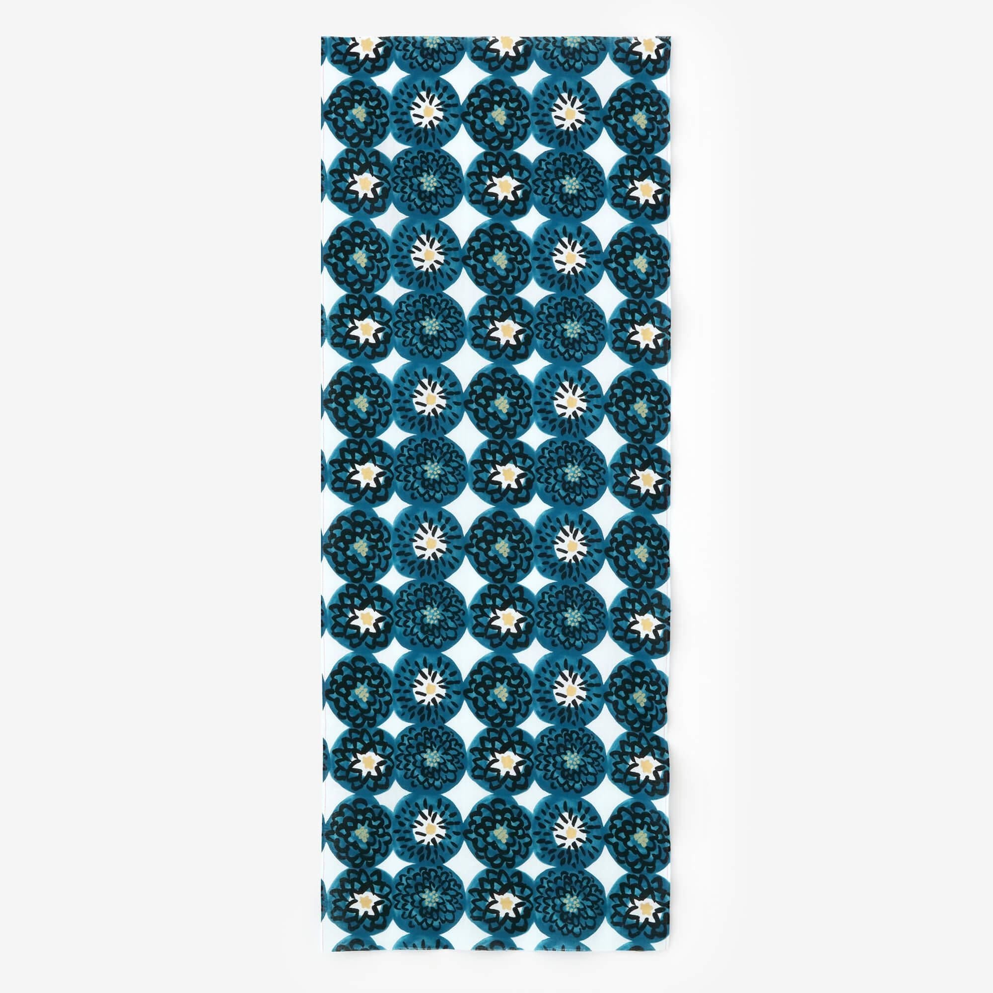 伊勢木綿 textile手ぬぐい/寒菊(かんぎく)