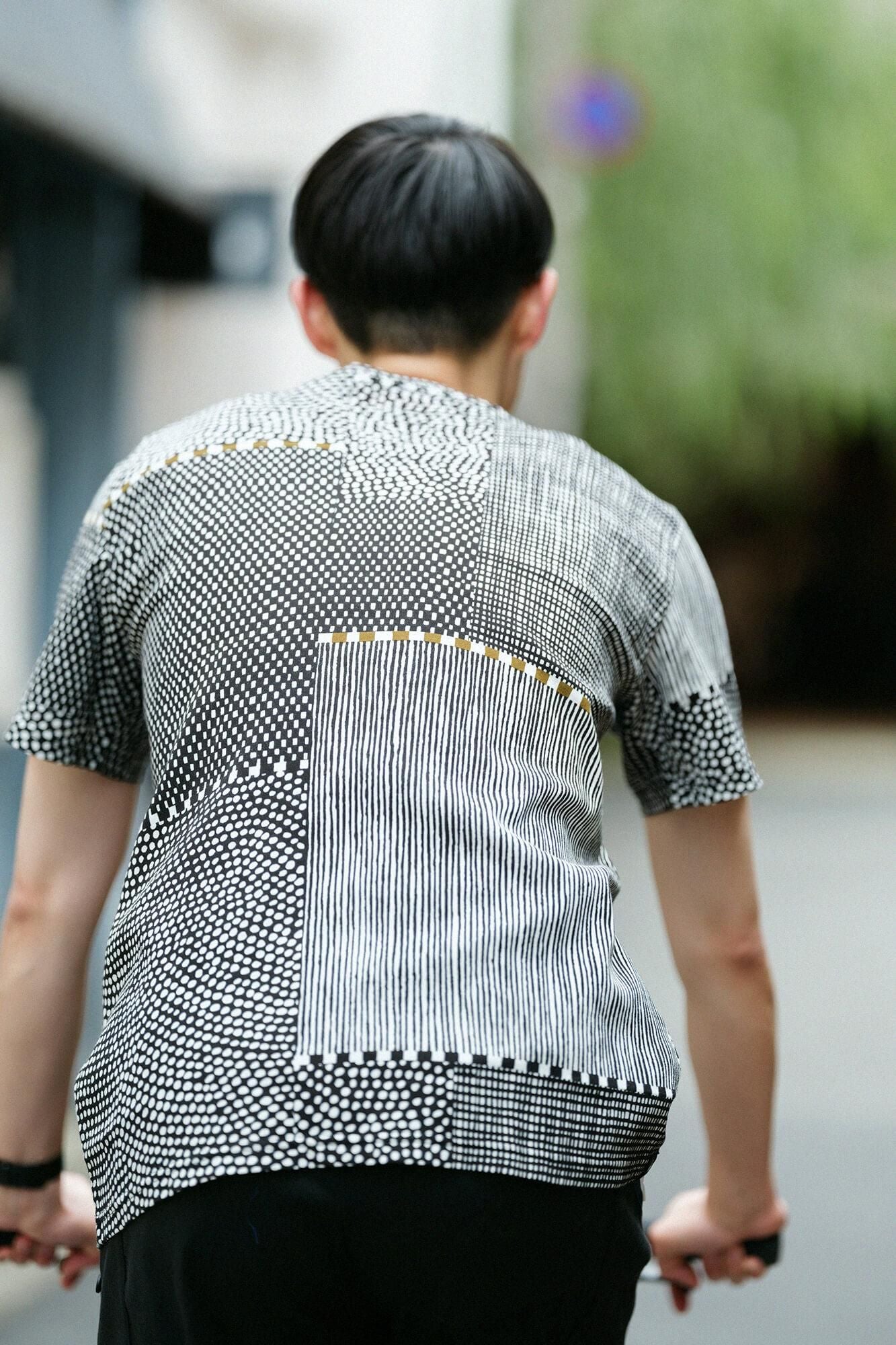 高岛时事 40/40 短袖T恤/Magasane Sumikuro 和苔藓