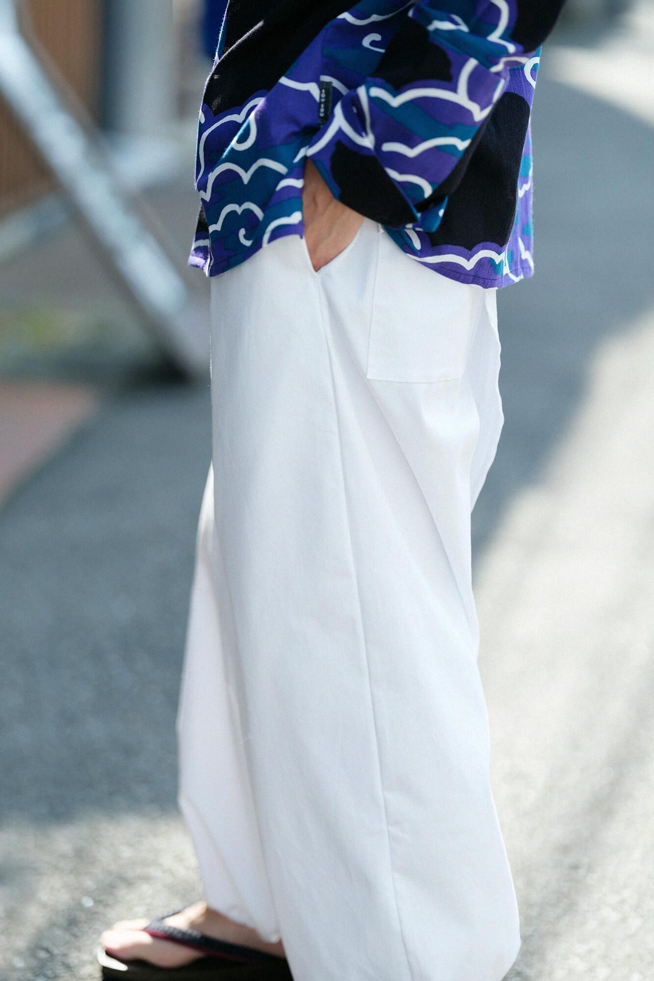 【net limited】Shin Twill Weave(AyaFestivethe law of nature) Wrap Harem Pants(TakaMikan SkirtstomachPants and Skirts)/tsuminds old time withtoo