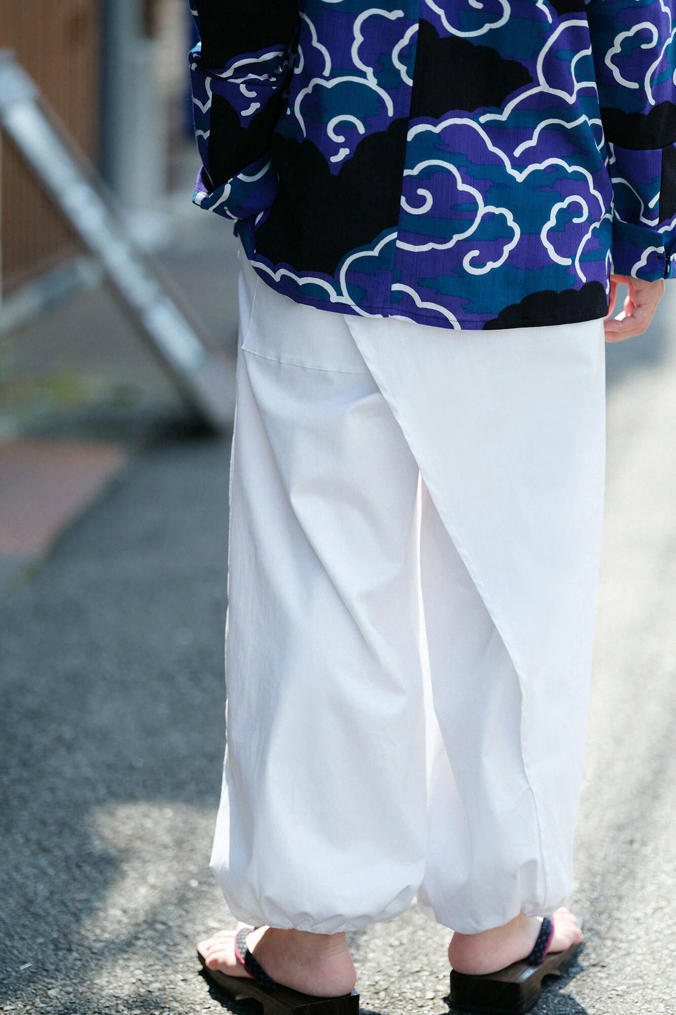 【net limited】Shin Twill Weave(AyaFestivethe law of nature) Wrap Harem Pants(TakaMikan SkirtstomachPants and Skirts)/tsuminds old time withtoo