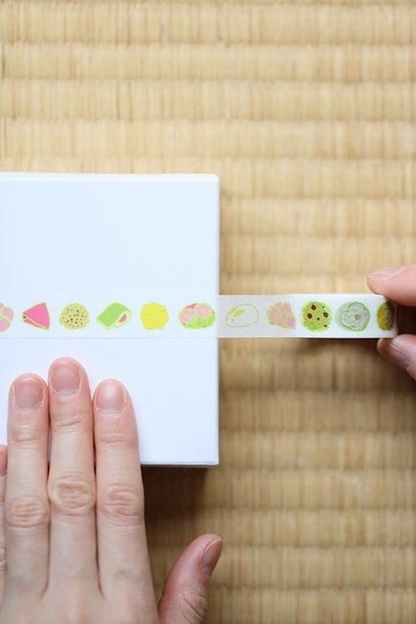 SOU・SOU×mt テキスタイル・マステ/和菓子【1.5cm幅】