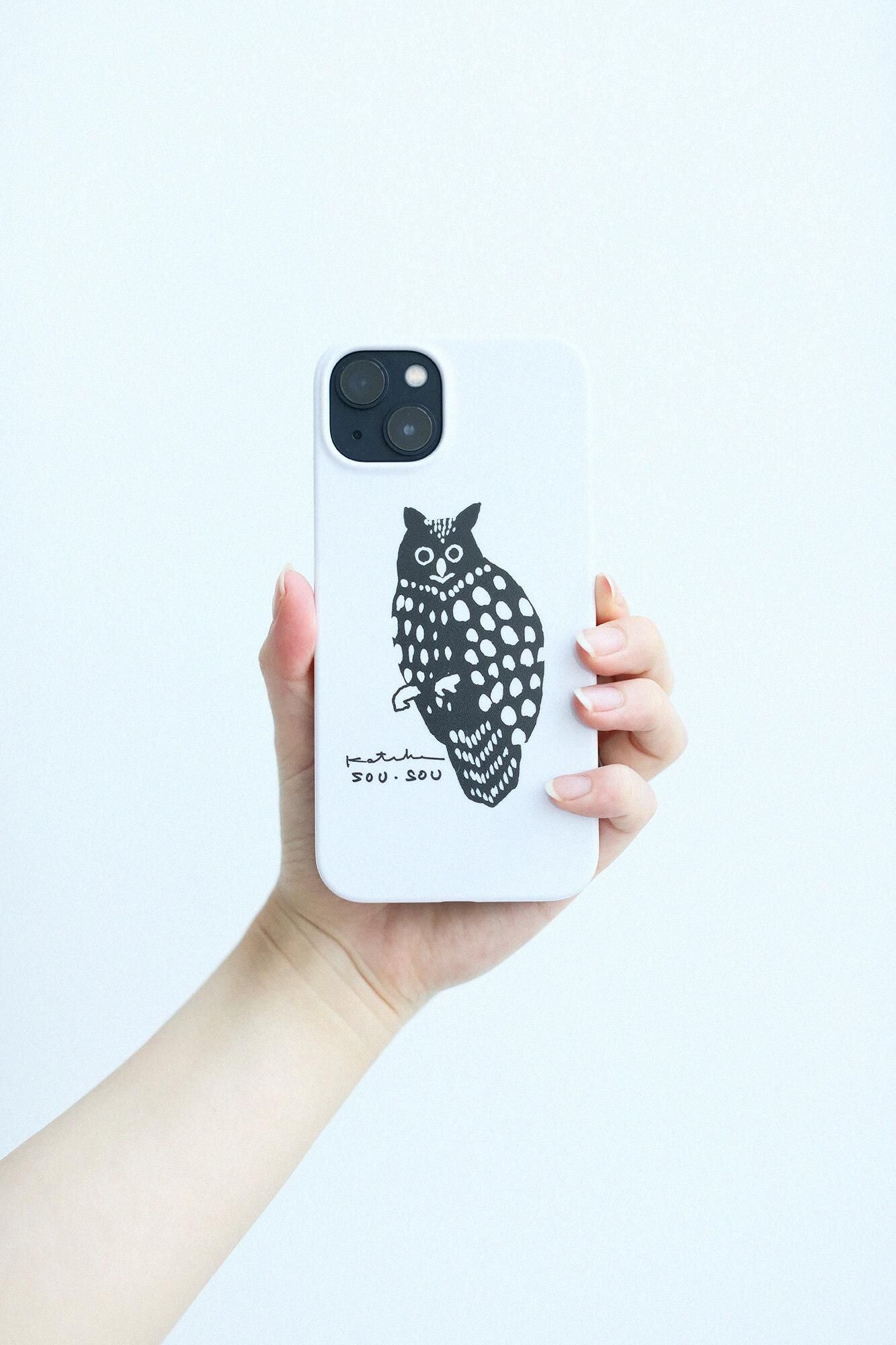 iPhone_13手機殼/貓頭鷹遊子