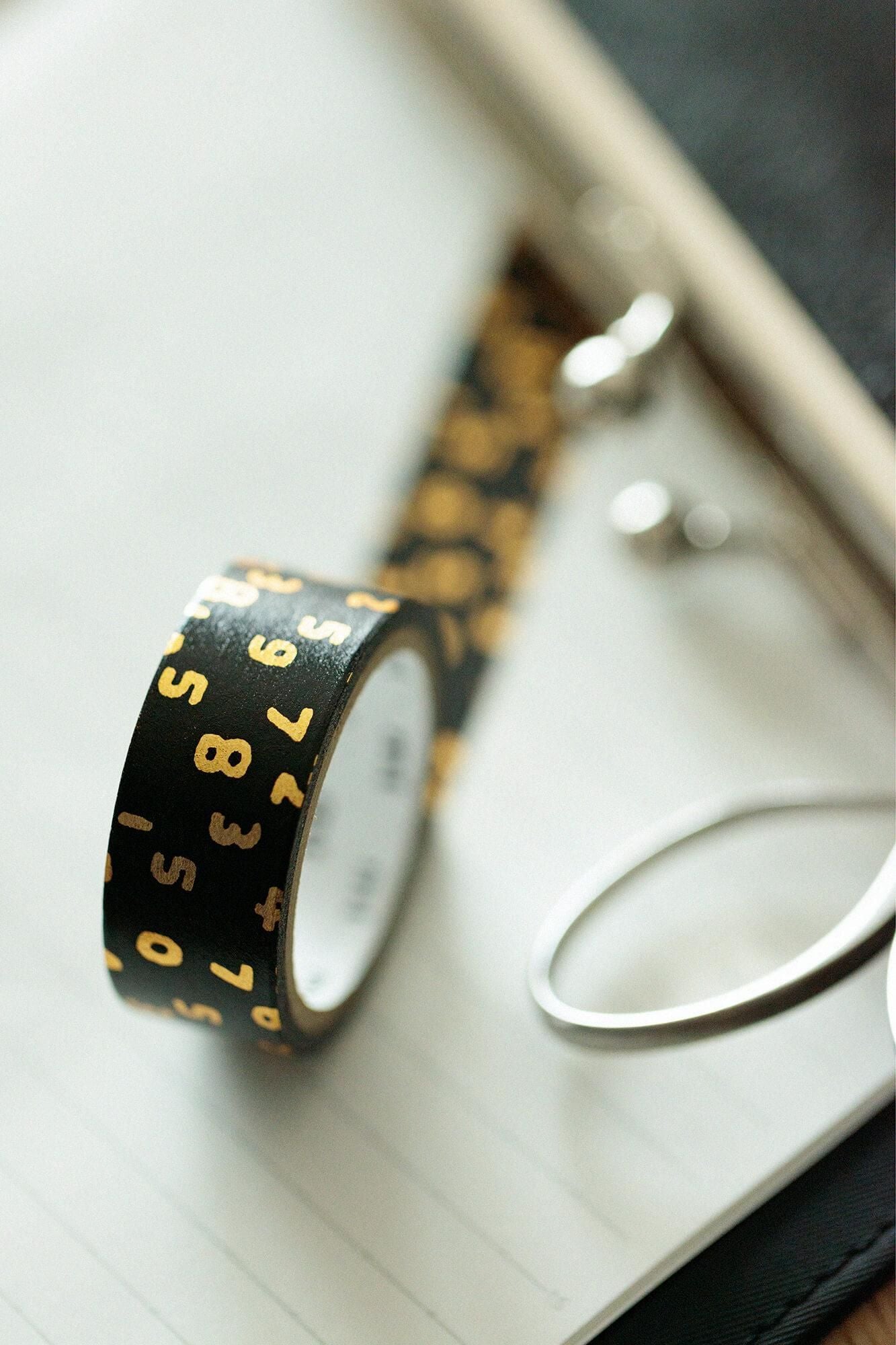 SOU・SOU×mt圖案紋樣・紙膠帶燙金/ SO-SU-U十數 昆 【寬1.5cm】