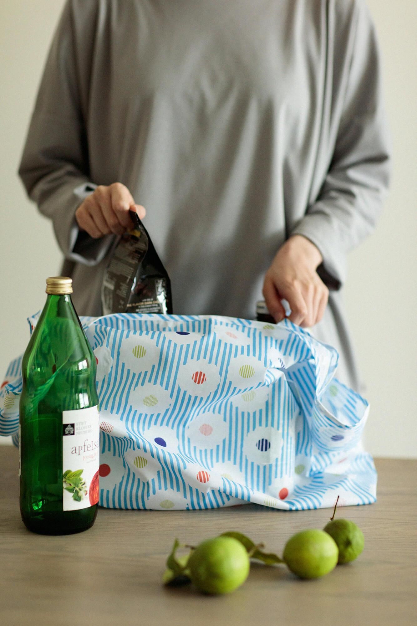 SOU・SOU×丸眞 環保袋/白菊