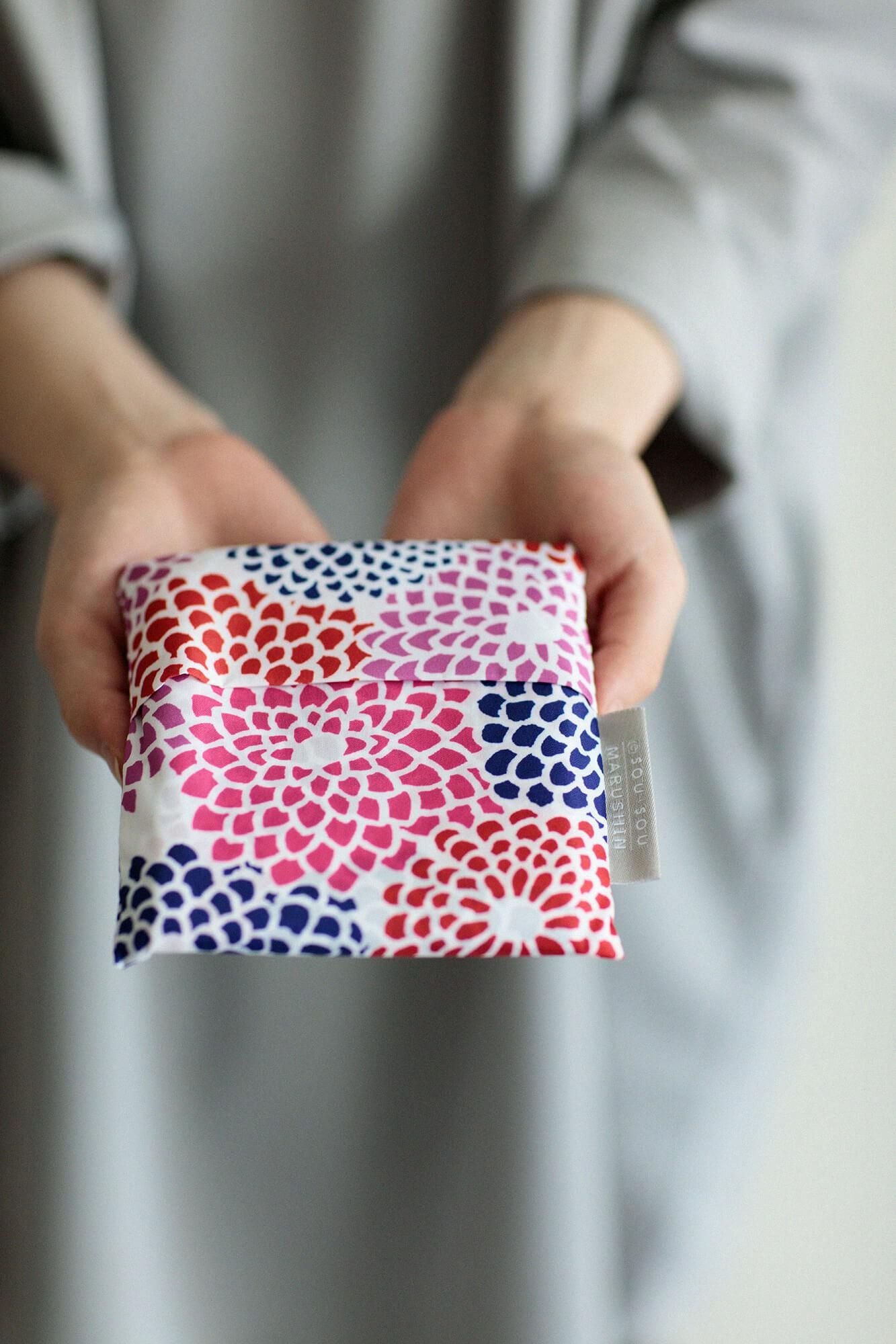 SOU・SOU×丸眞 環保袋/全菊