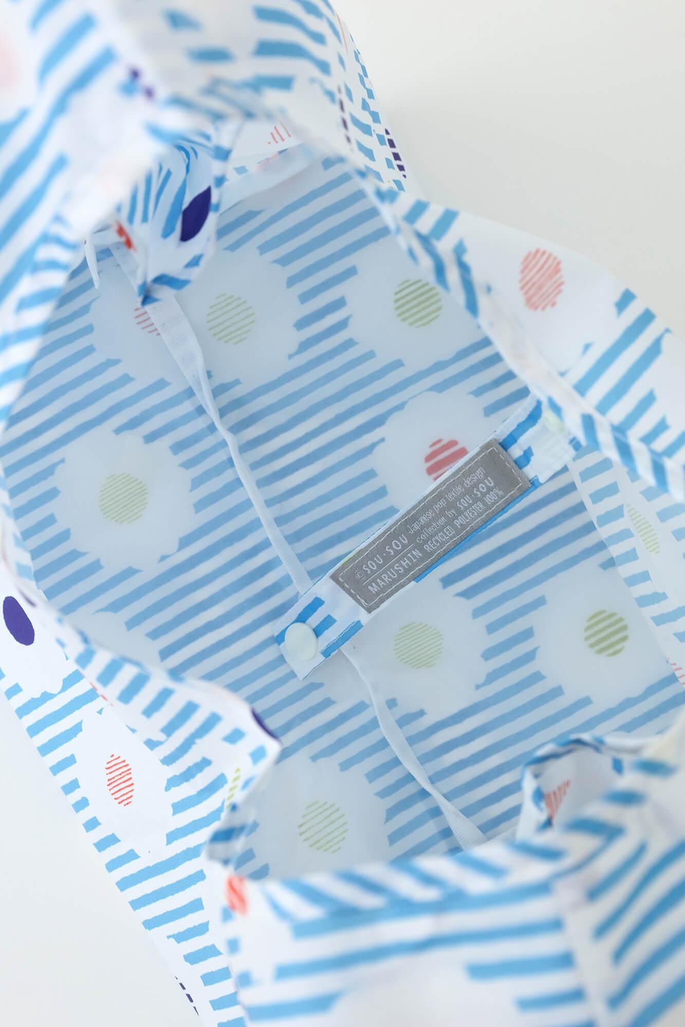 SOU・SOU× 마루마 미니 에코 백/시라 키쿠