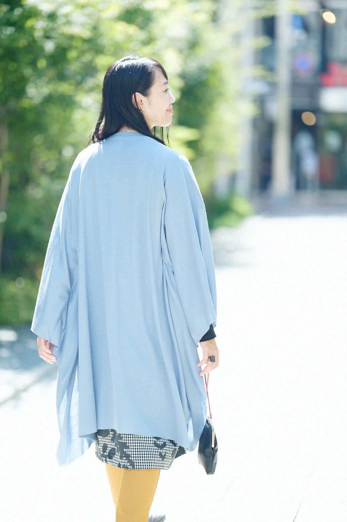 可水洗羊毛汗布 Musasabi/Minato Nezu