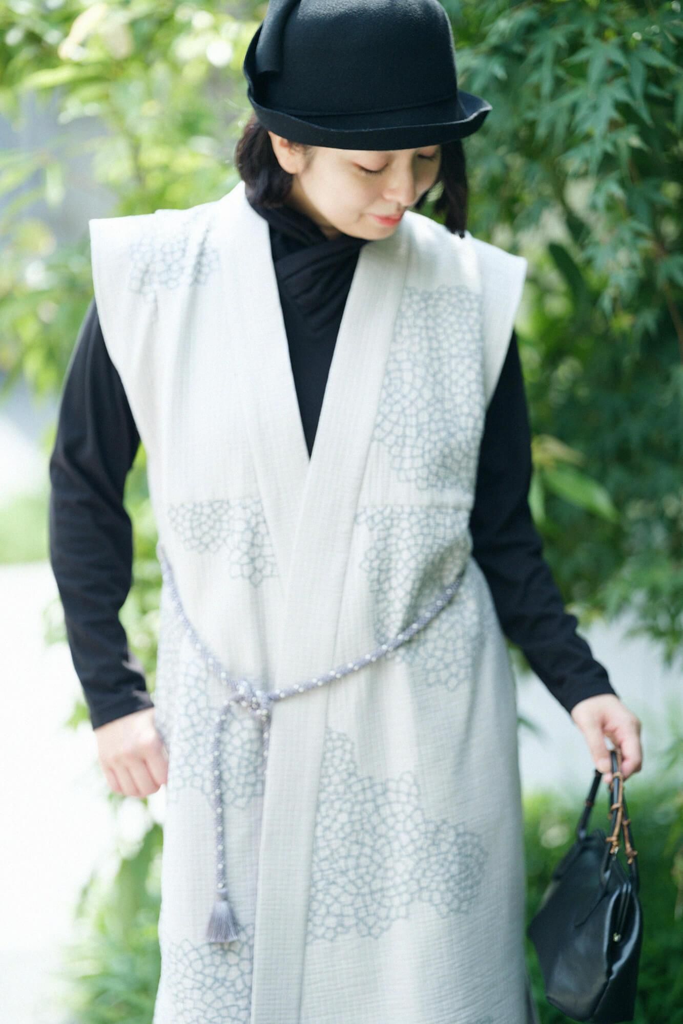 【online한정】후쿠레오리 쇼조우이 카타아게(Katage)/구름사이에 국화 진주