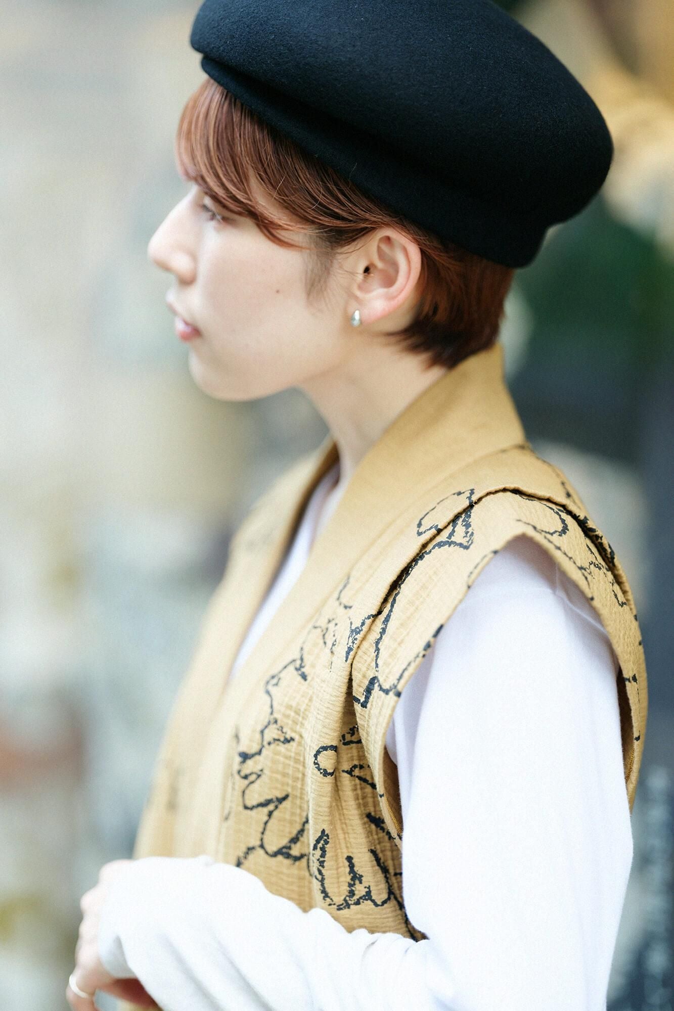 【online한정】후쿠레오리 쇼조우이 카타아게(Katage)/오오라카낙서 노란색의 잎 색상