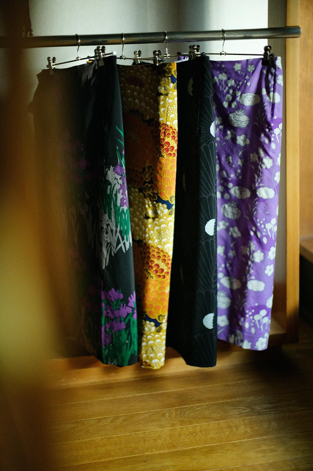 毛斯綸 裹裙/花音