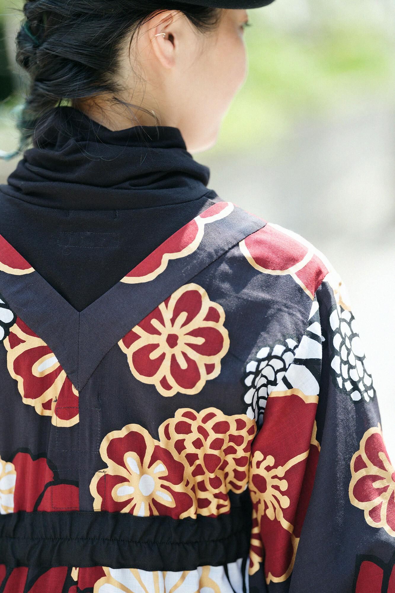 モスリン みたて衣/金襴緞子(きんらんどんす)