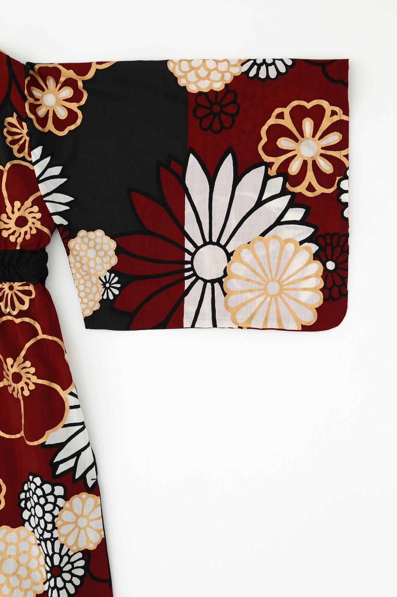 モスリン みたて衣/金襴緞子(きんらんどんす)