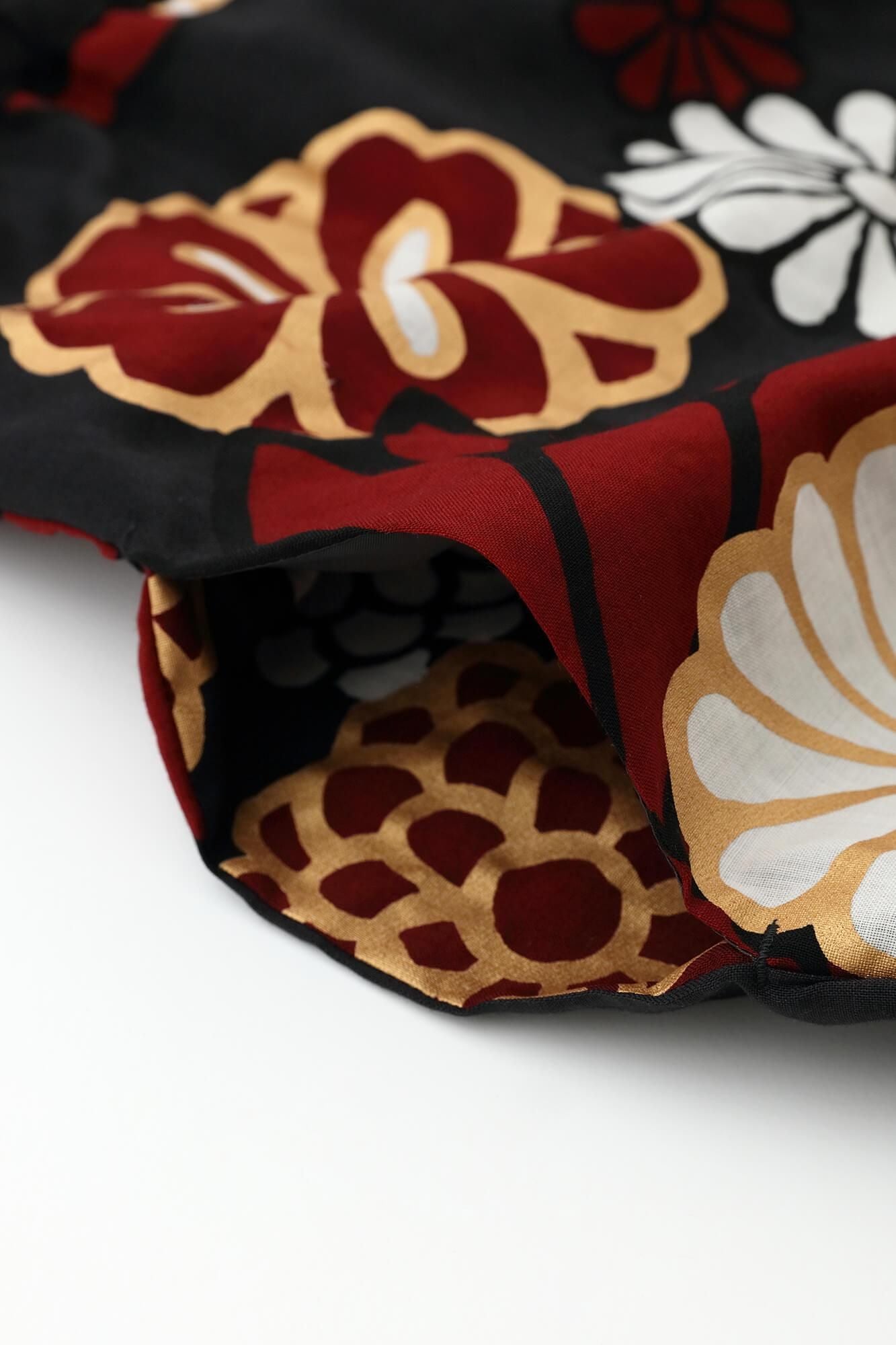 モスリン みたて衣/金襴緞子(きんらんどんす)