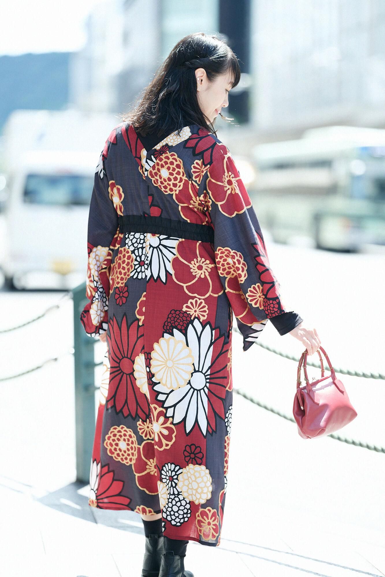 モスリン みたて衣/金襴緞子(きんらんどんす)