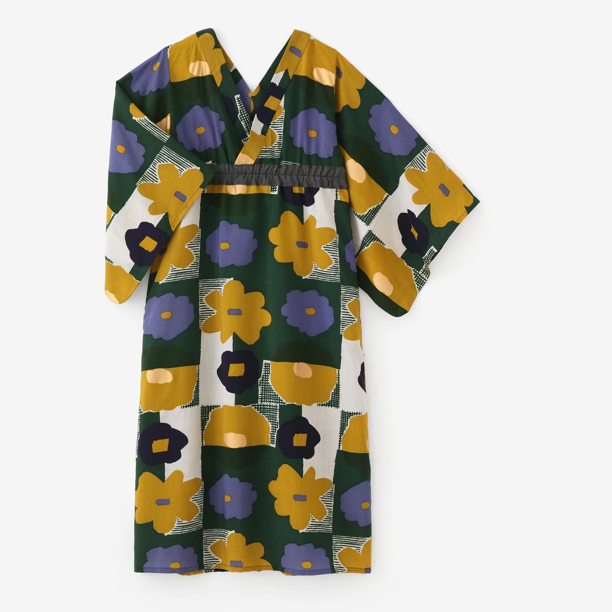 【online한정】모슬린 미타테 원피스/오시바나