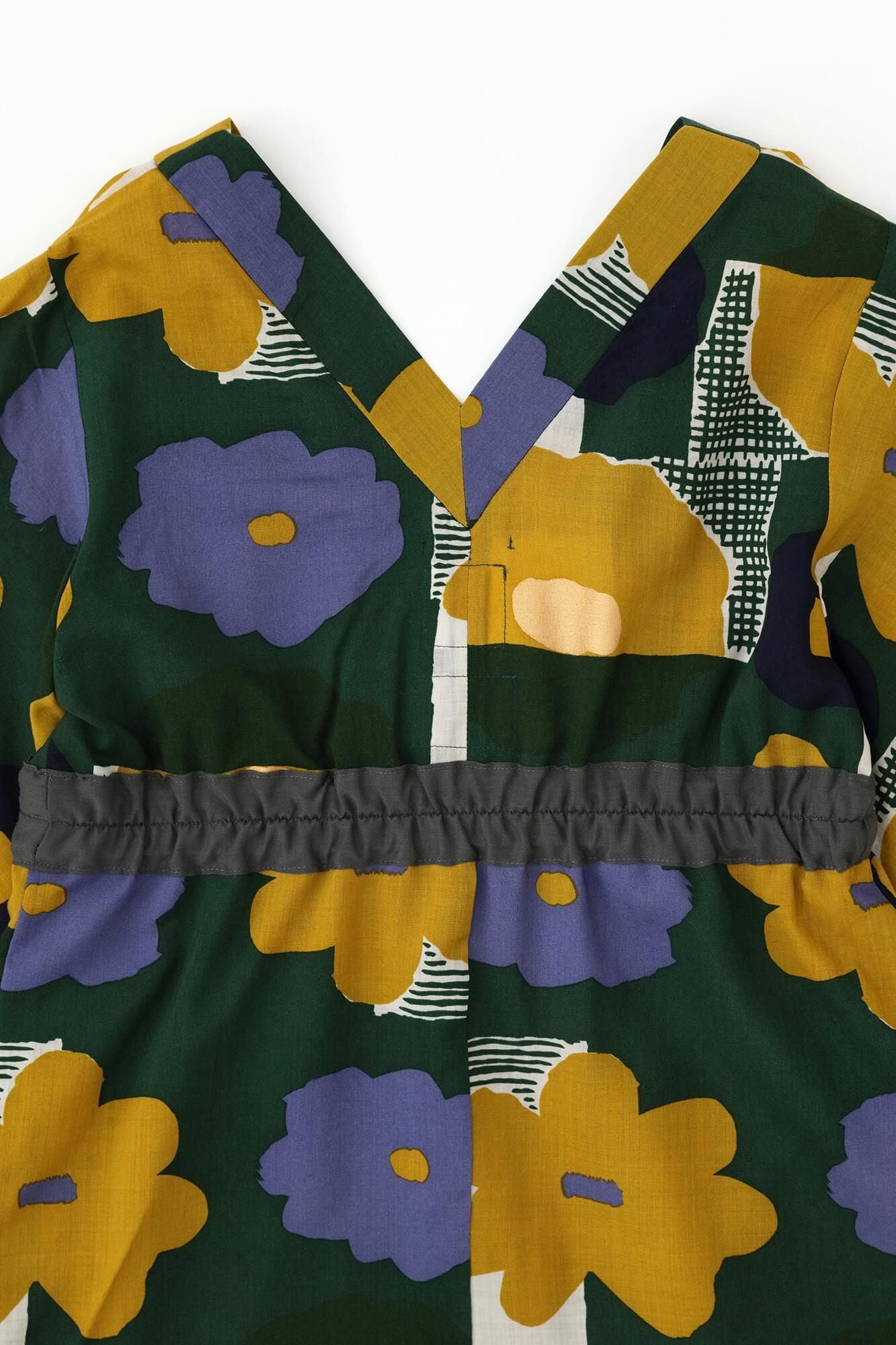 【online한정】모슬린 미타테 원피스/오시바나