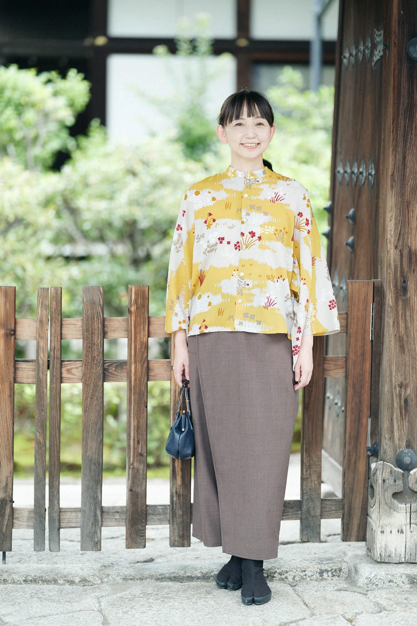 モスリン 草衣(そうい) 上(うえ)/原っぱ