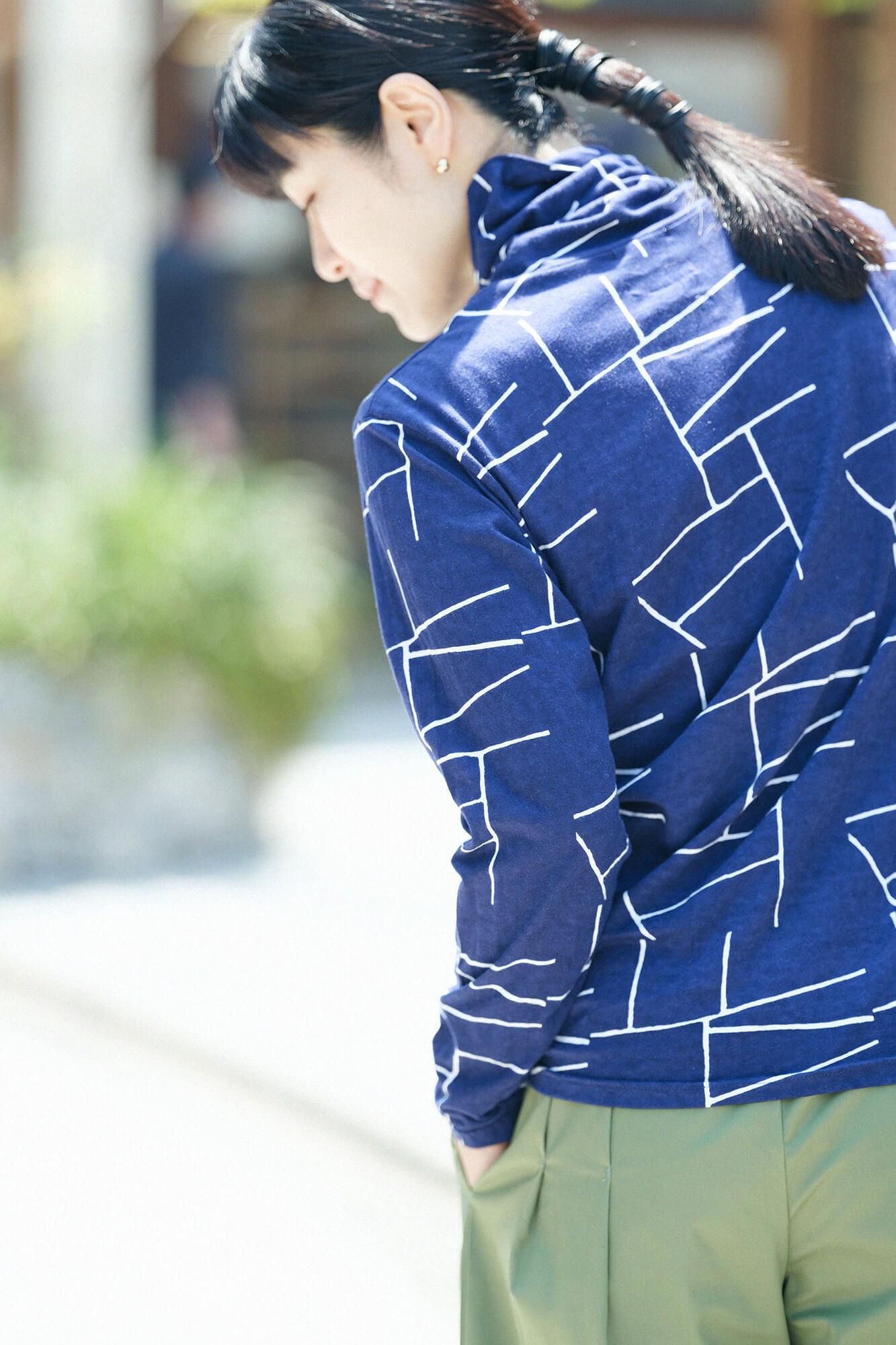 高領上衣/阿彌陀籤