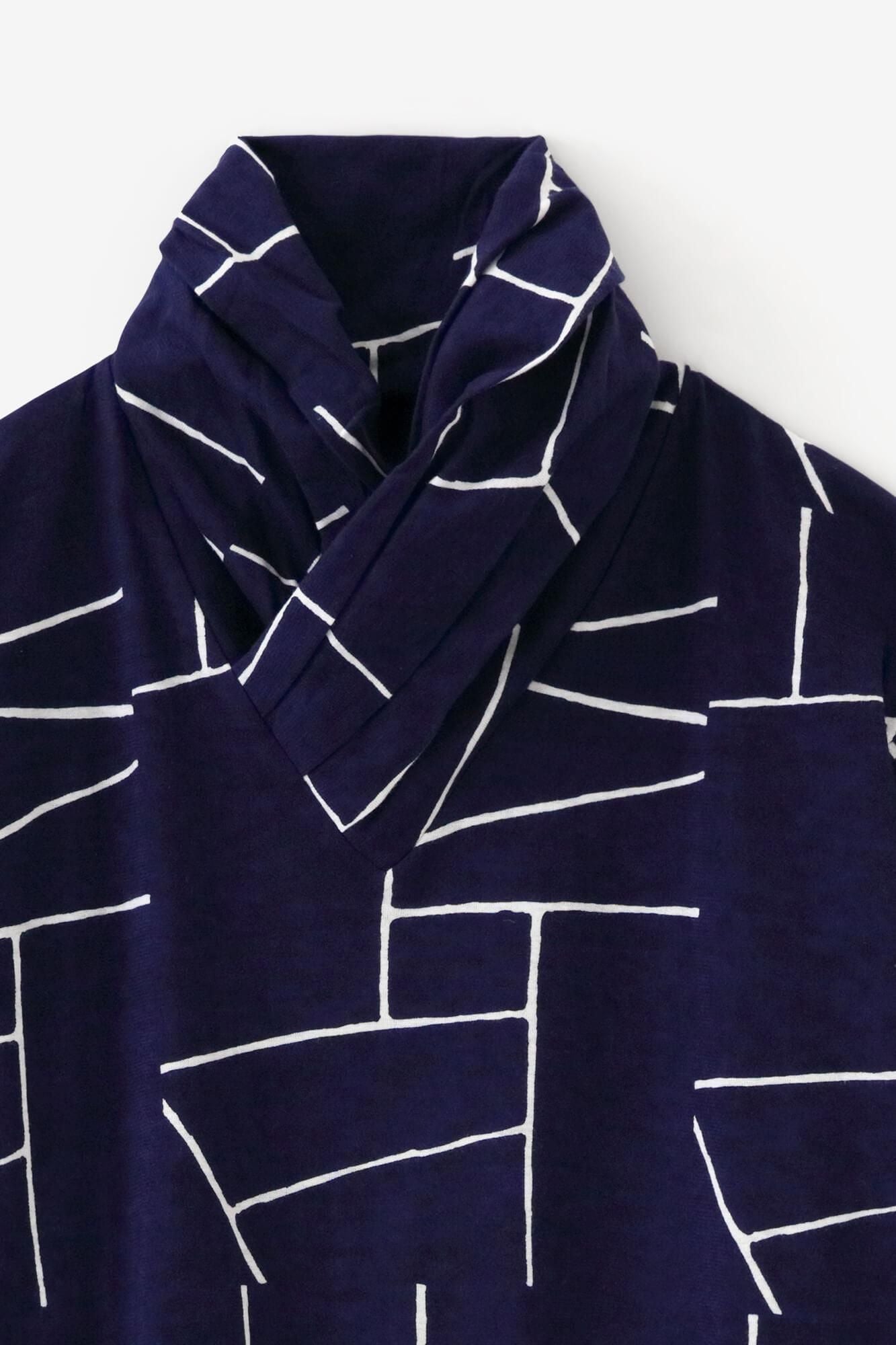 高領上衣/阿彌陀籤