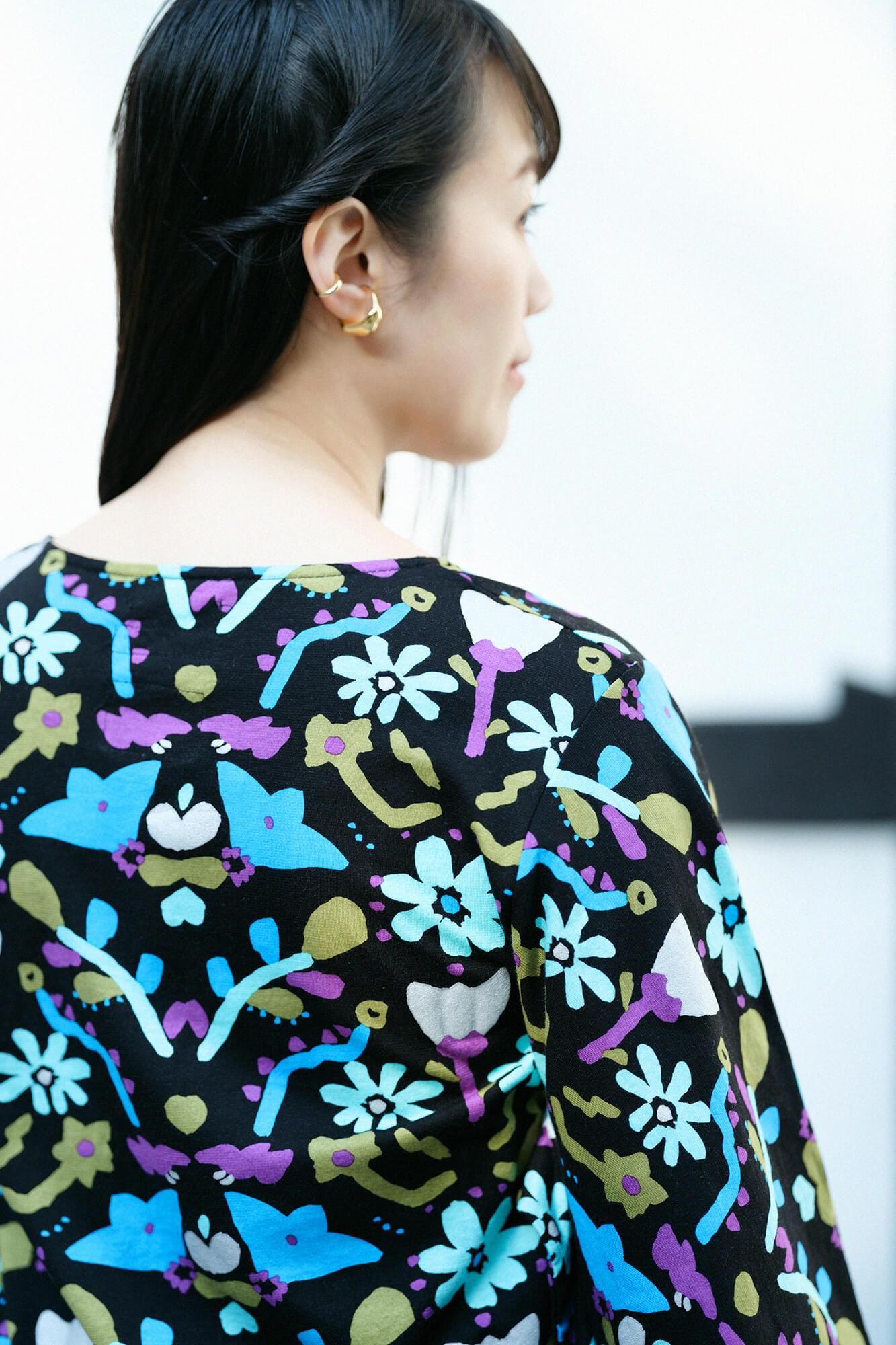 Naginata Round SleeveNaginatasignfolds)Ji-ban/Play Around