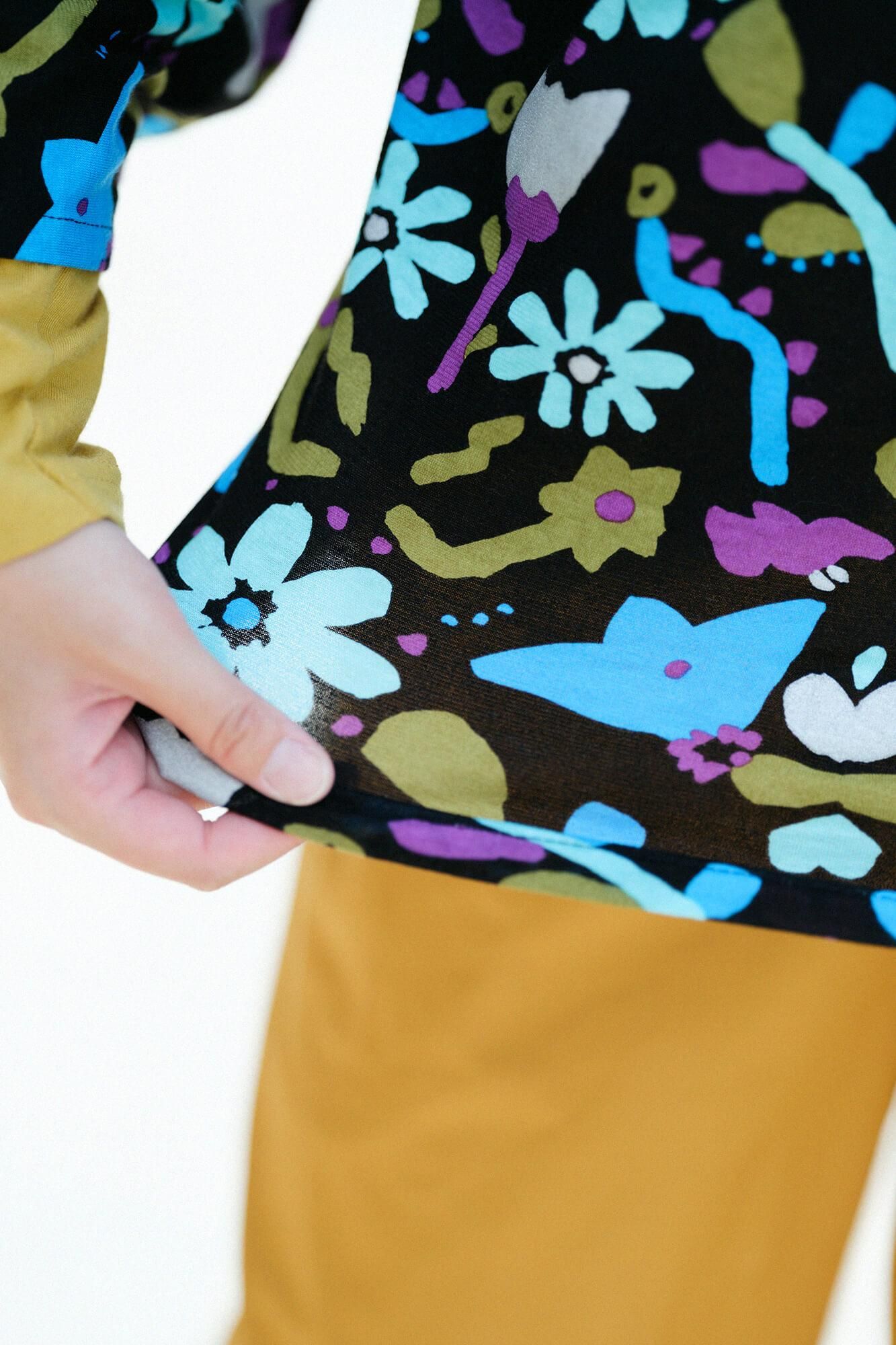 Naginata Round SleeveNaginatasignfolds)Ji-ban/Play Around