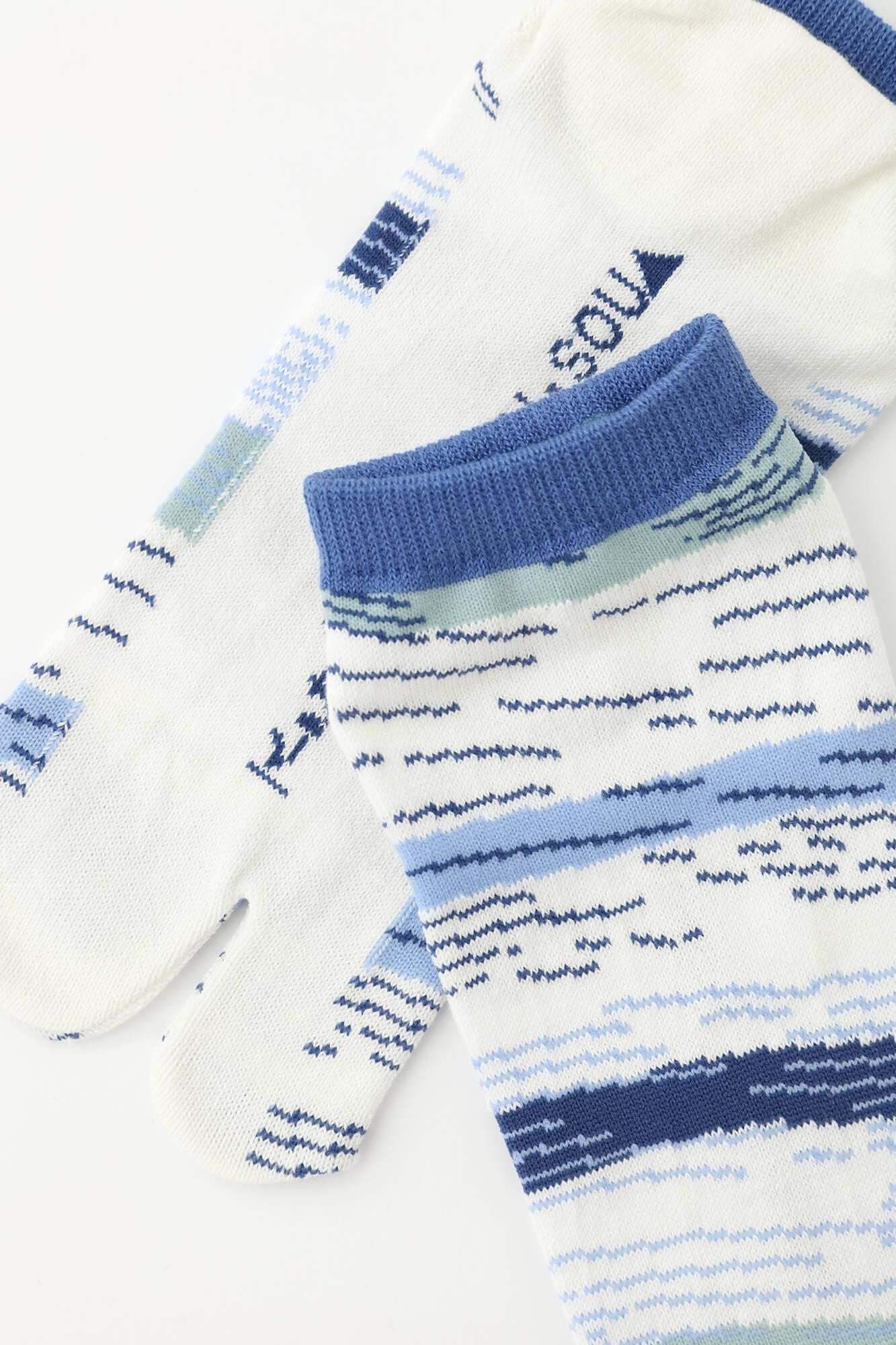 分趾襪(腳踝長度)/涼風至 【男・女性用】