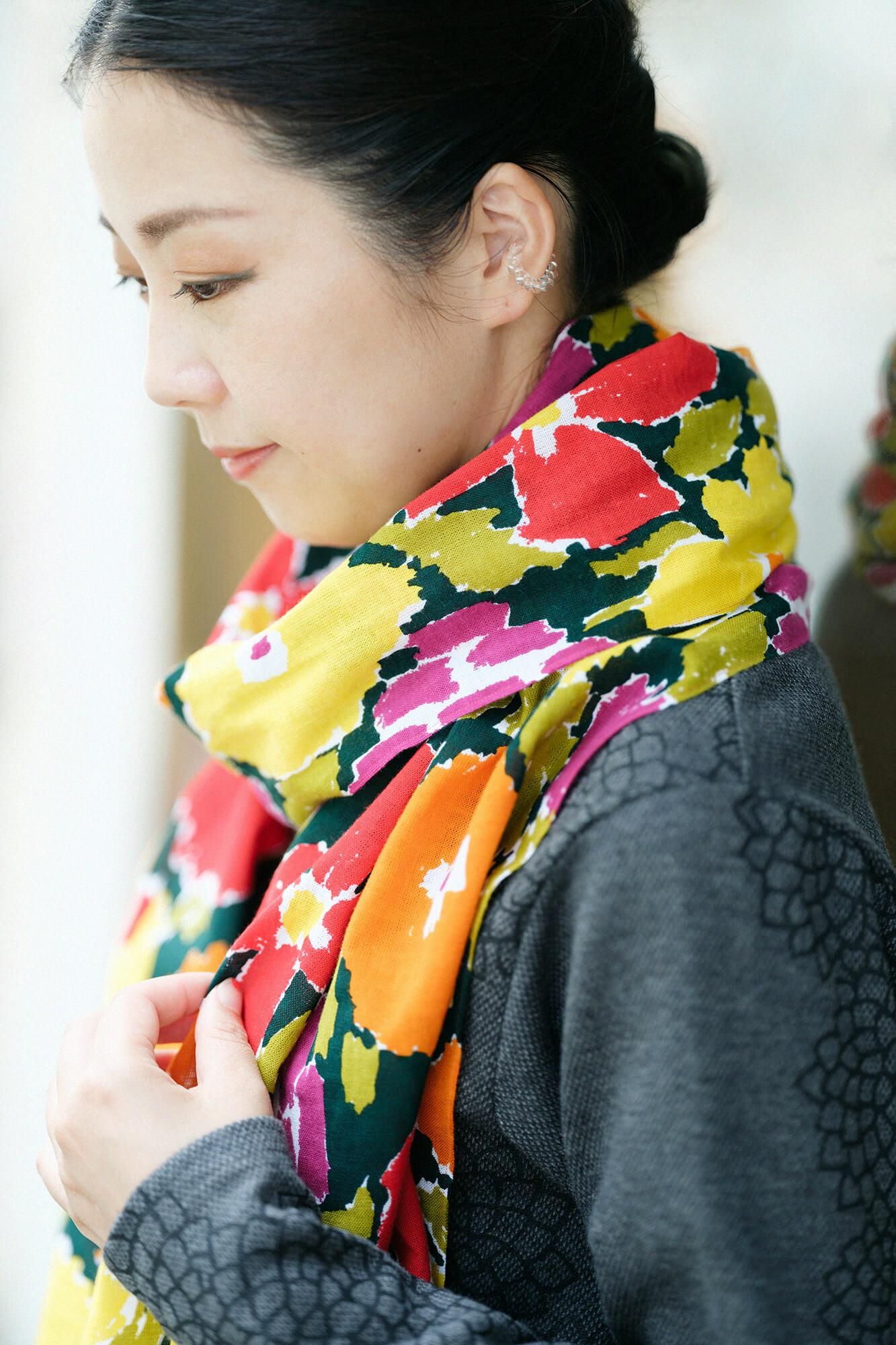 Isemomen Cotton Scarf / Intimate Friend