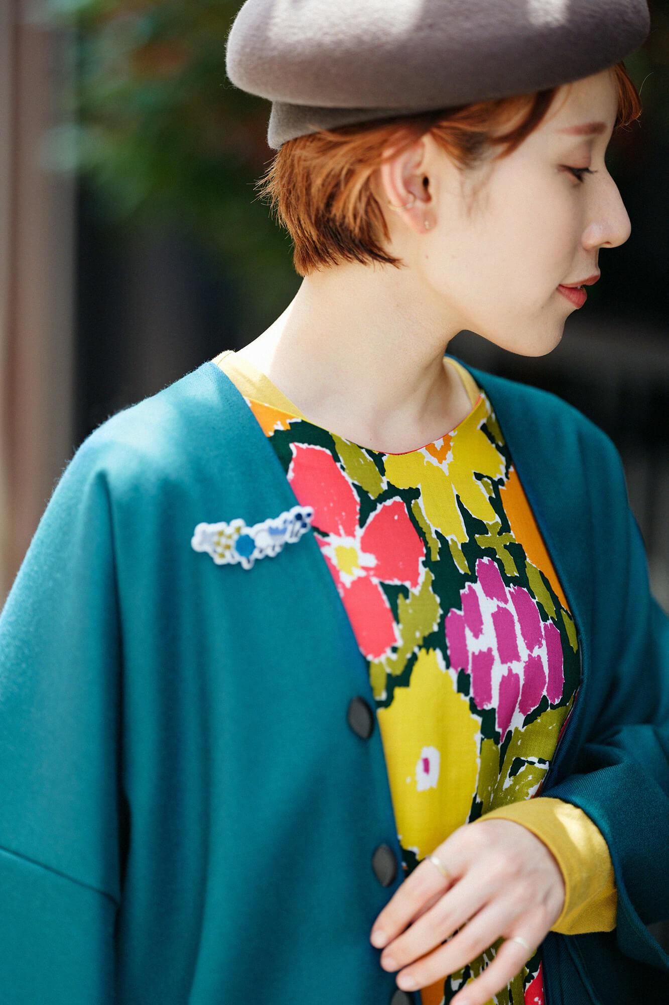 Stickereidekoration/Sansan