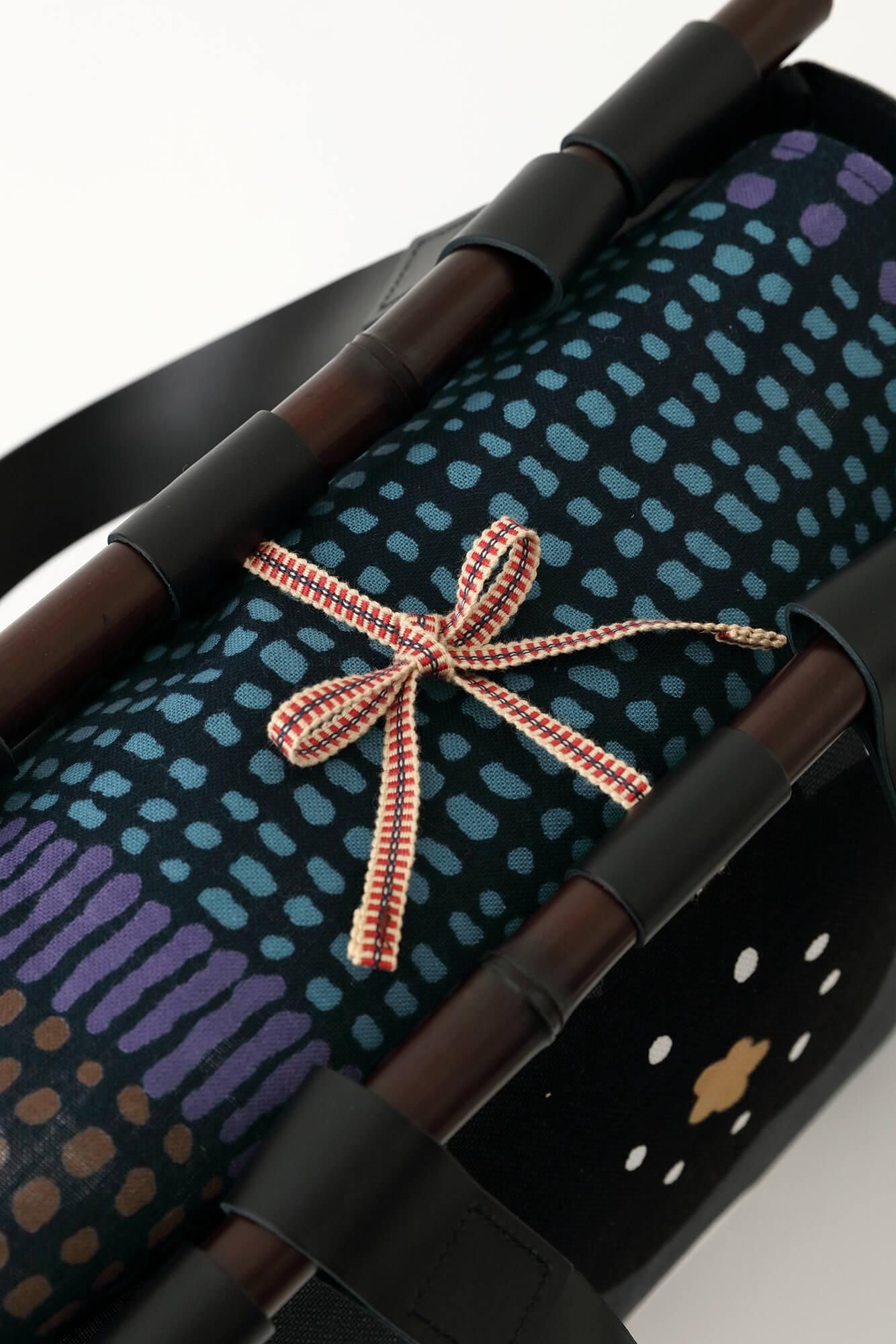 道行小筥(みちゆきこばこ) 染竹(そめだけ) 大/ほほえみ