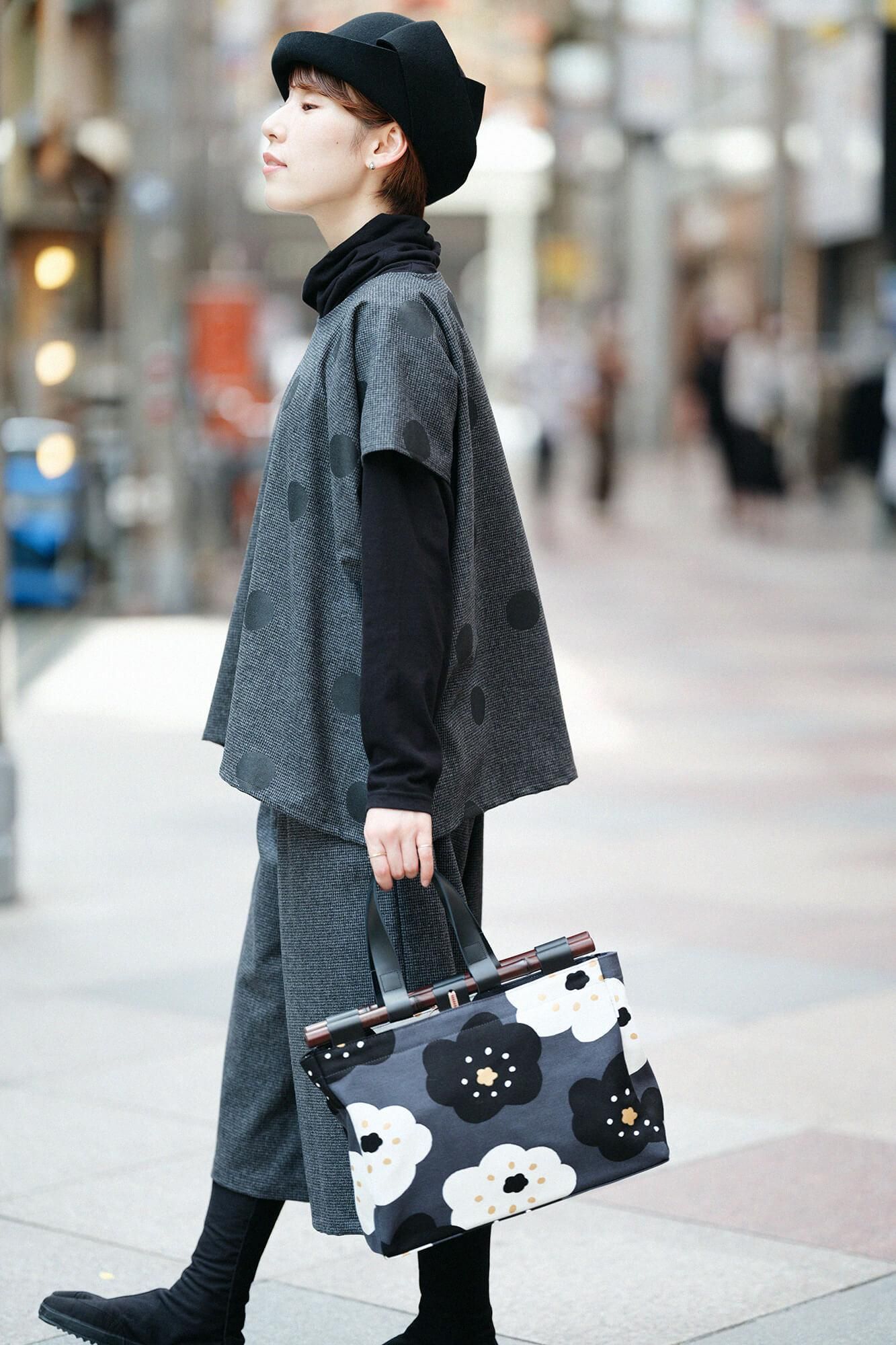 道行小筥(みちゆきこばこ) 染竹(そめだけ) 大/ほほえみ