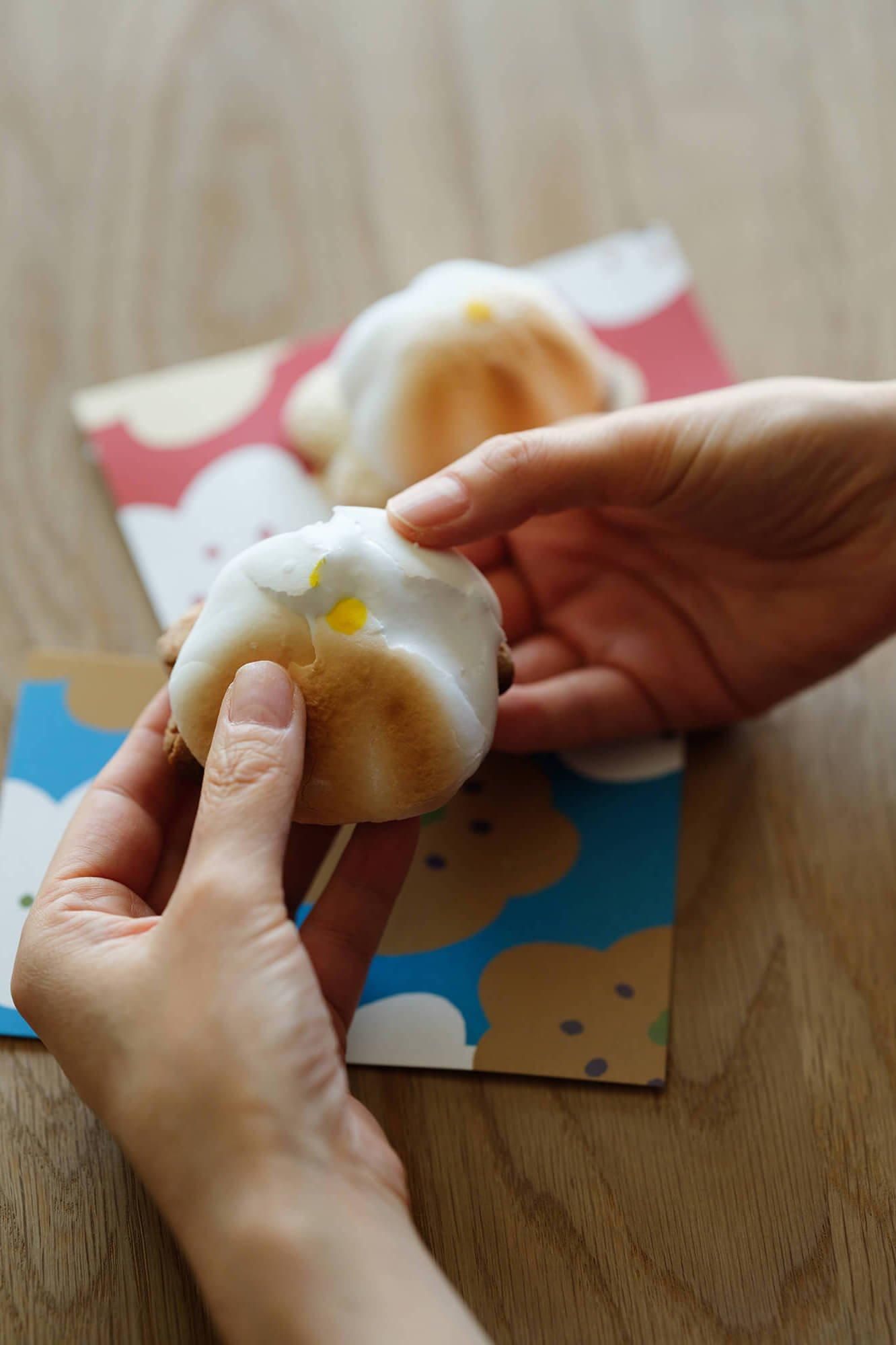 伊藤軒×SOU・SOU/ほほえみ マシュマロ(チョコ)6個入